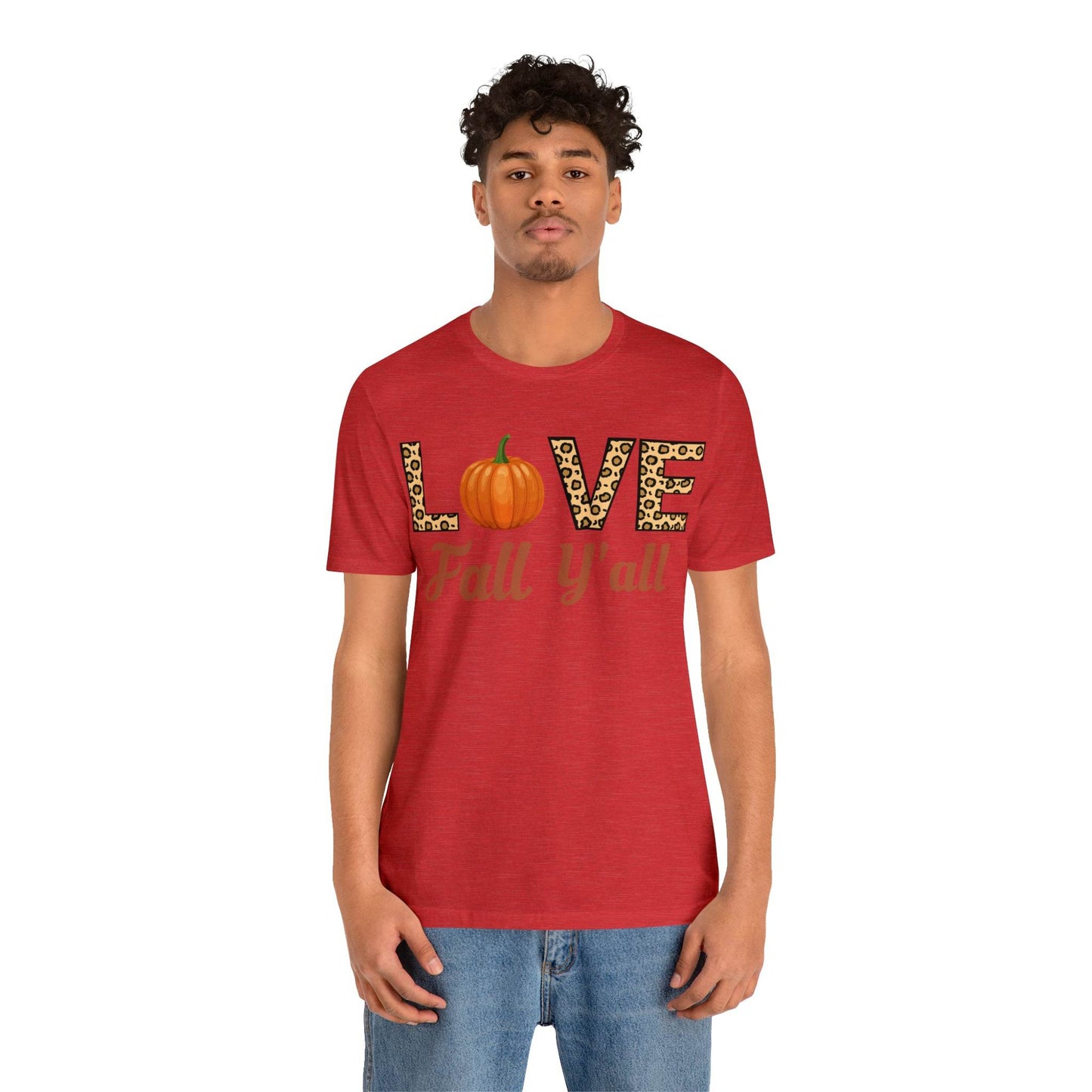 Leopard Print Love Fall Y'all - Giftsmojo