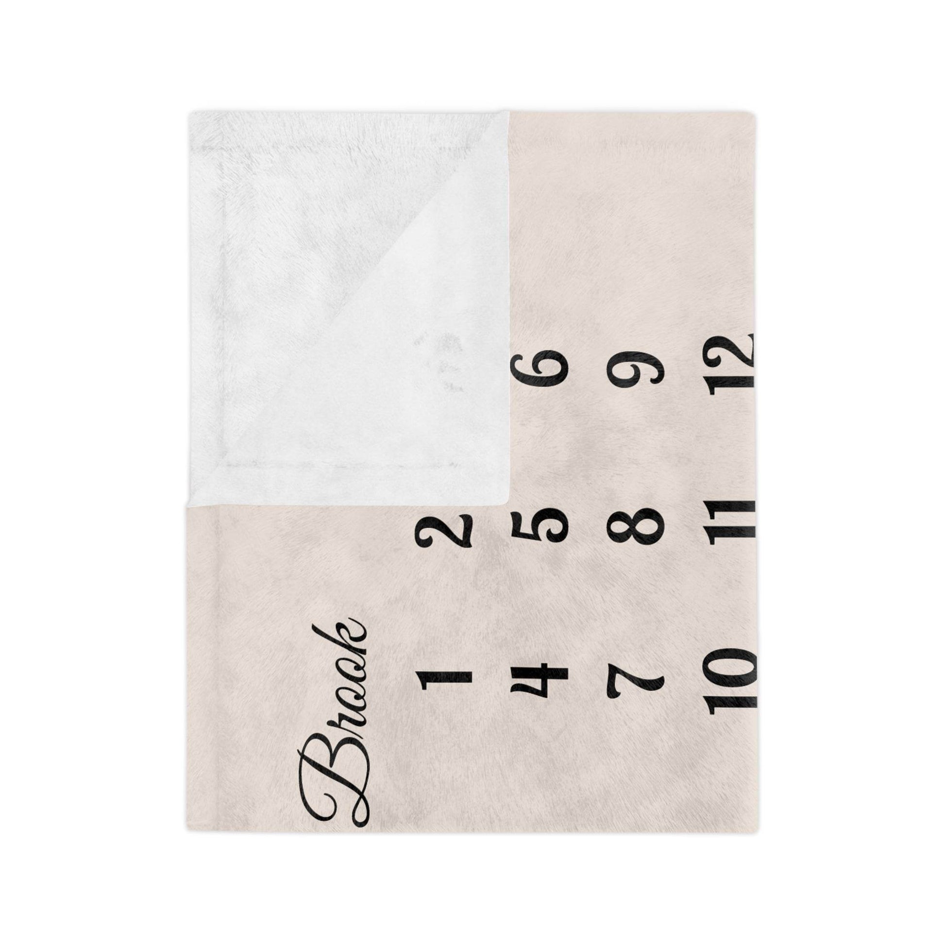 Unlocking Cherished Memories: The Power of a Personalized Teddy Bear Milestone Blanket - Giftsmojo