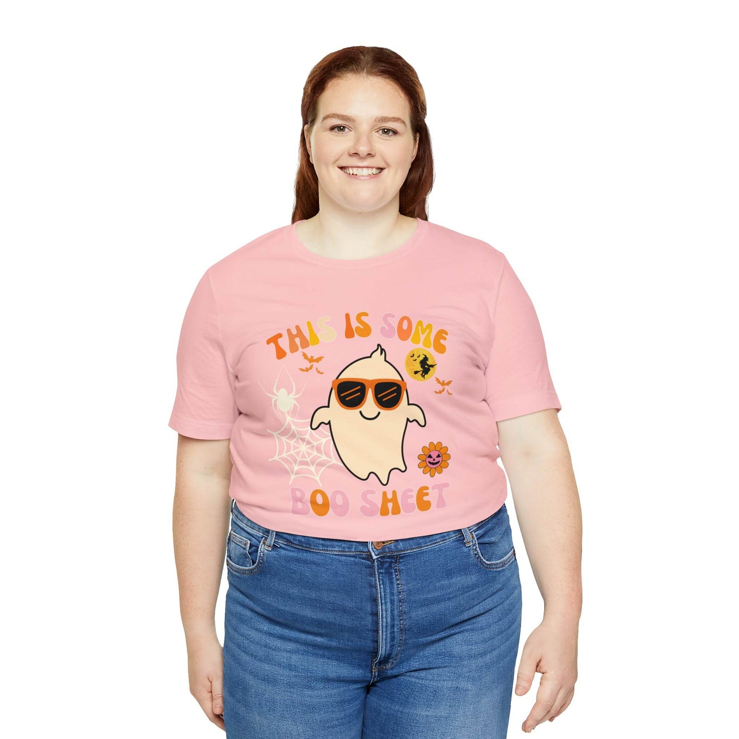 This Is Some Boo Sheet Funny Halloween Shirt Funny Halloween Costume Spooky Season Tee Funny Gift Shirt for Birthday Christmas Anniversary - Giftsmojo