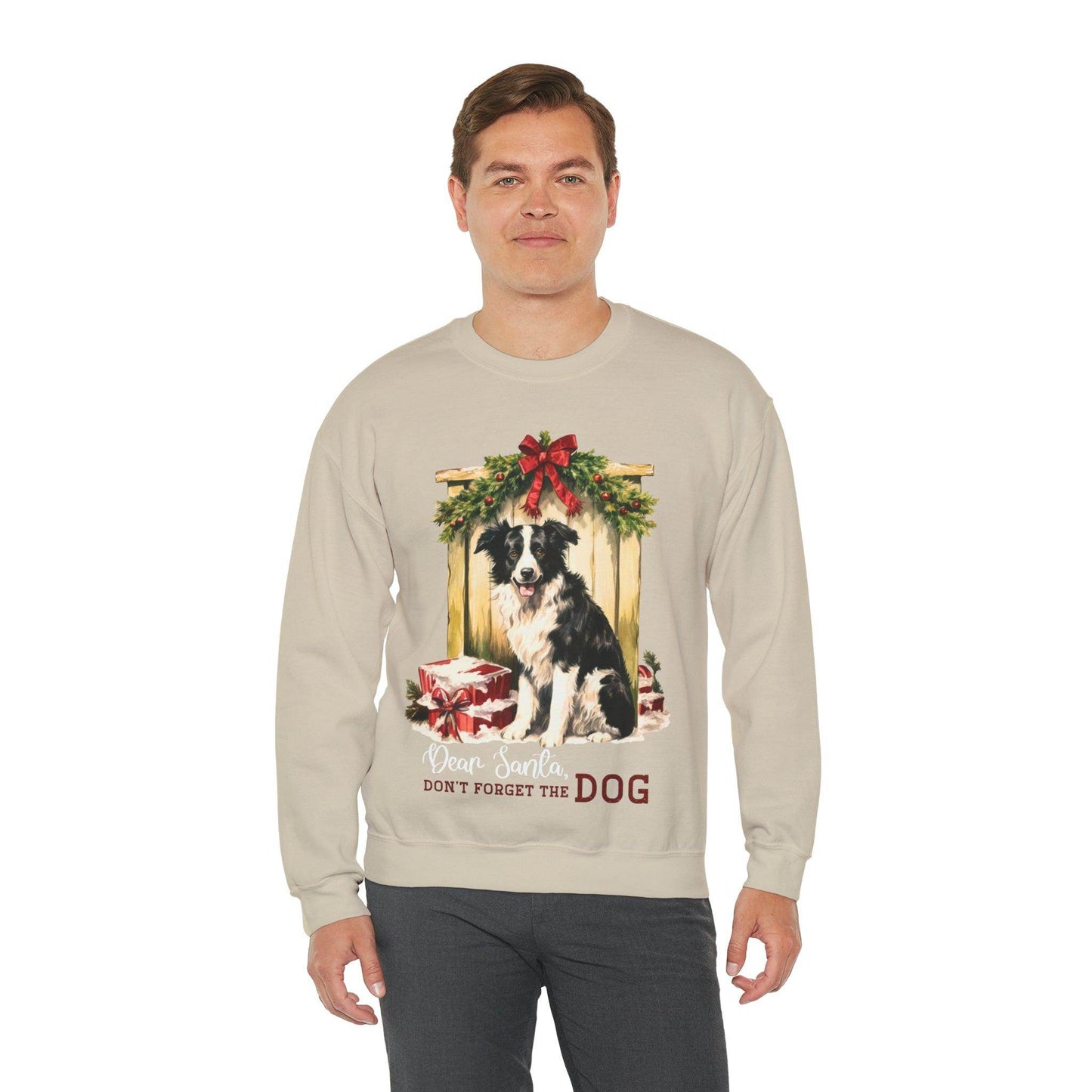 Dear Santa Don't Forget the Dog Christmas Sweatshirt Christmas on The Farm Sweatshirt Christmas Farm Sweatshirt Christmas Sweater Trendy Christmas Shirt Farmers - Giftsmojo