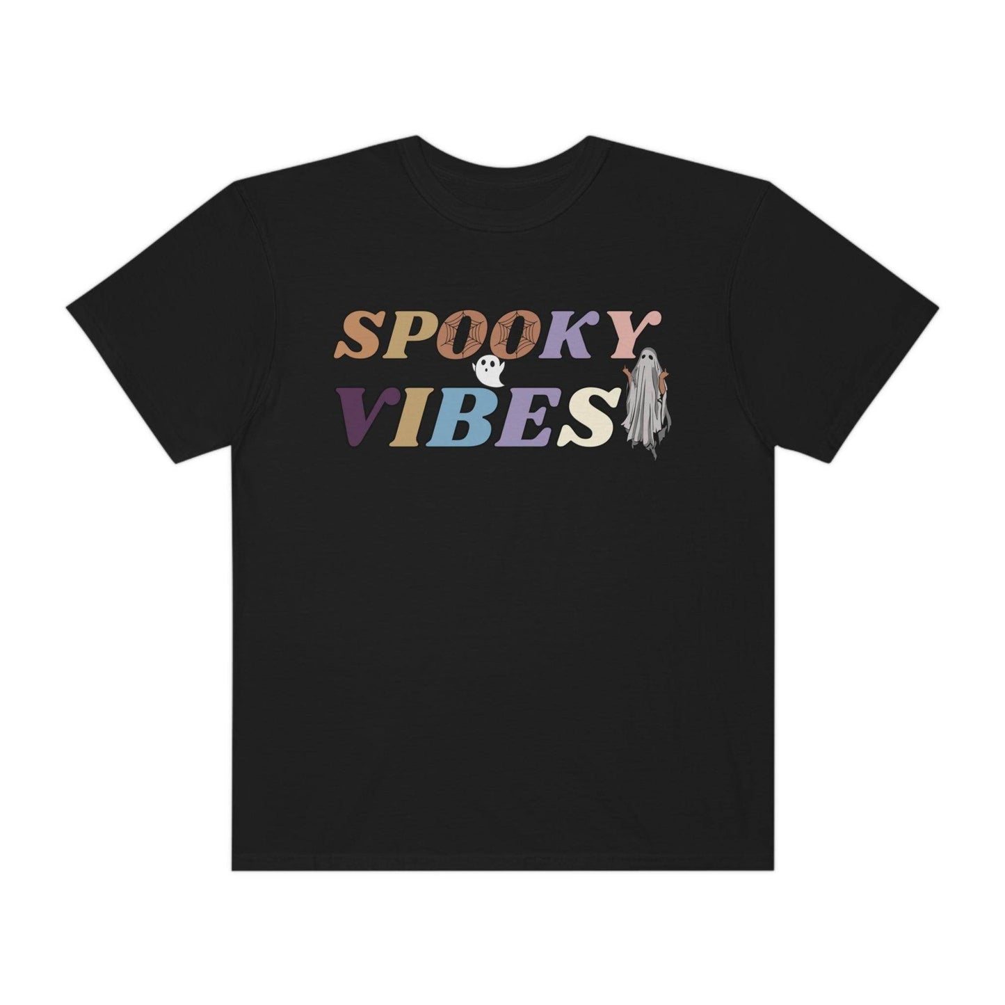 Retro Halloween Tshirt, Spooky Vibes Shirt, Vintage Shirt, Cute Halloween Shirt - Fall shirt - Giftsmojo
