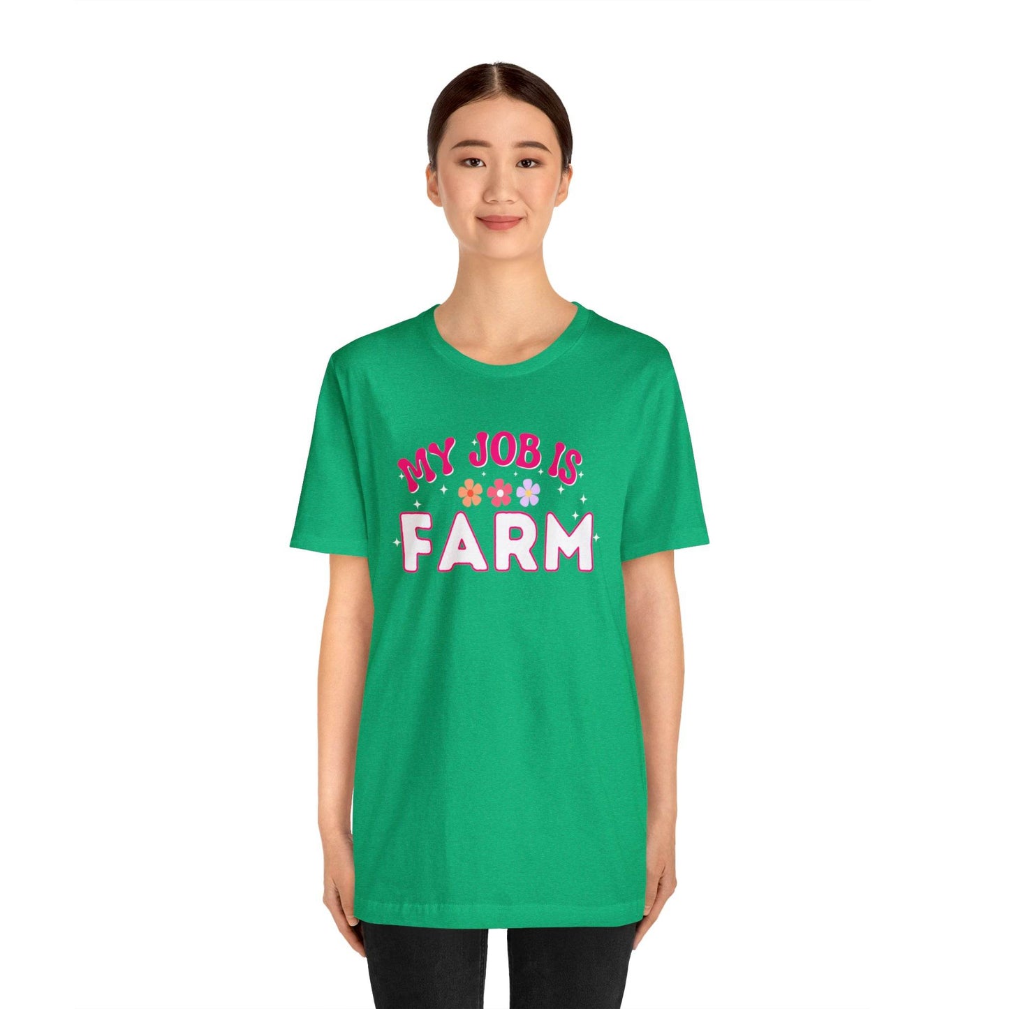 My Job is Farm Shirt Farmer Shirt Farming Shirt Homestead Gardening Shirt - Giftsmojo
