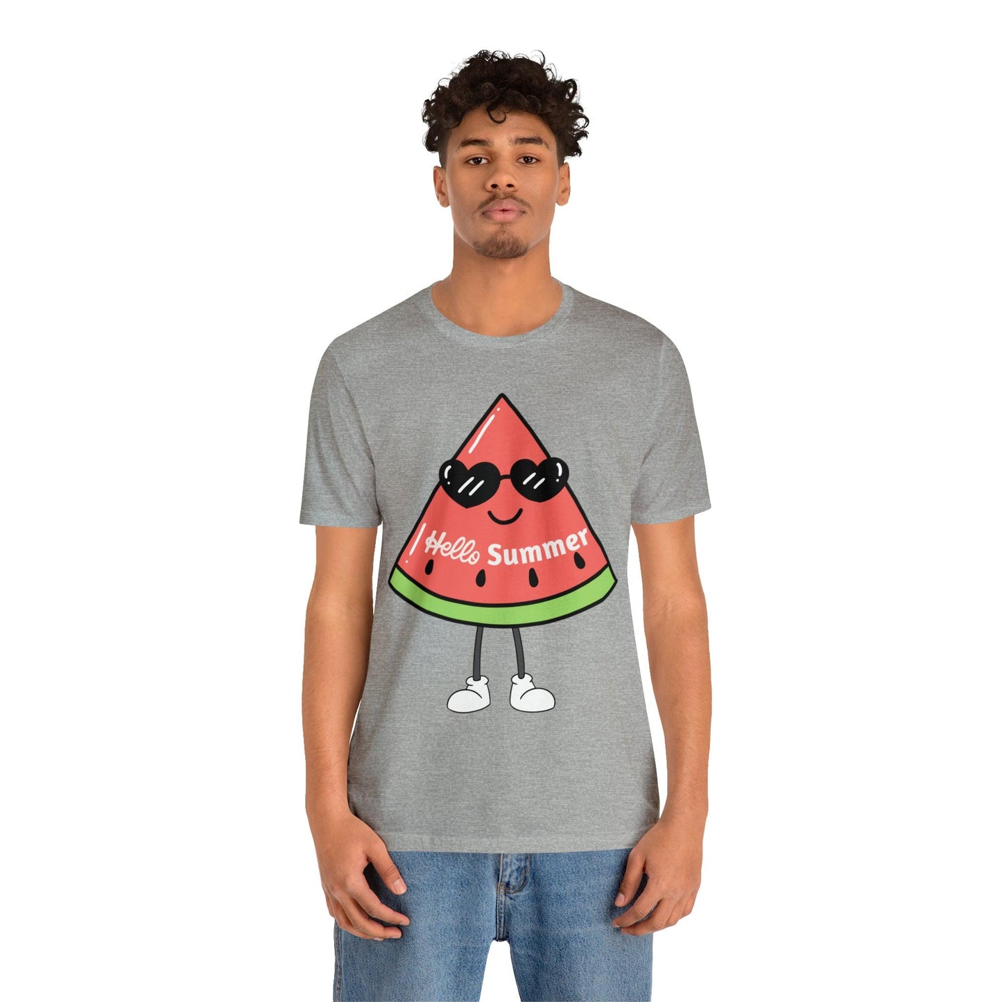 Funny Hello Summer Shirt, Summer shirts for women and men, Summer Casual Top Tee