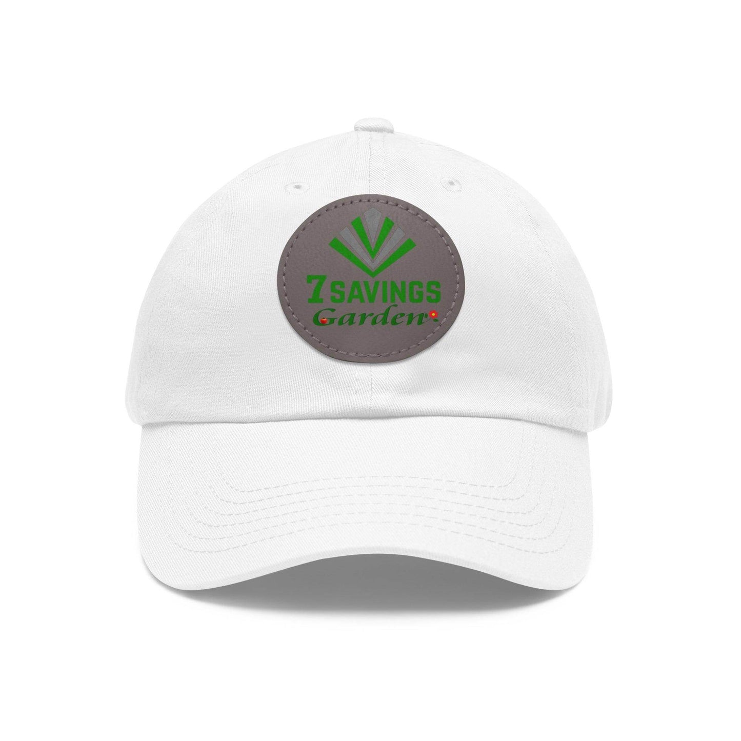 7savings Dad Hat with Leather Patch (Round) Plant lover hat - Giftsmojo