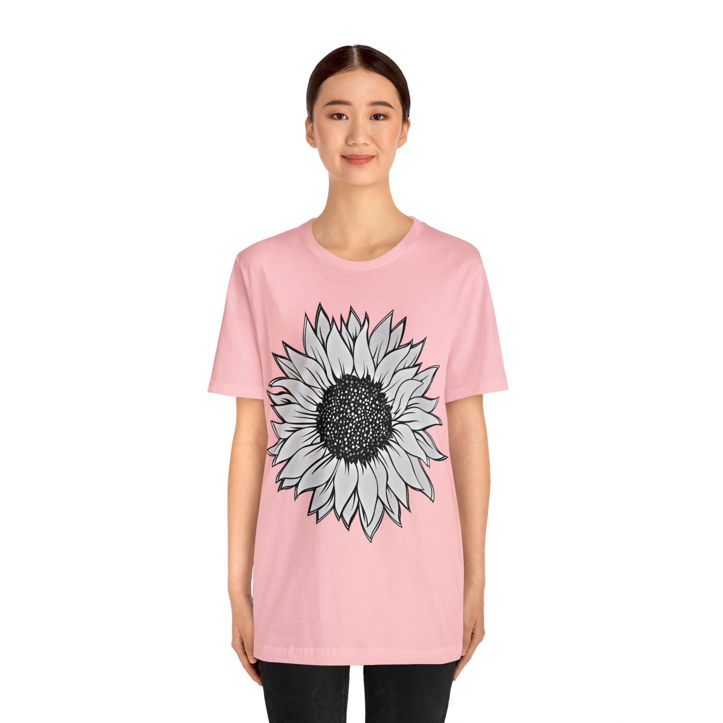 Sunflower Shirt, Floral Tee Shirt, Flower Shirt, Garden Shirt, Womens Fall Summer Shirt Sunshine Tee, Gift for Gardener, Nature love