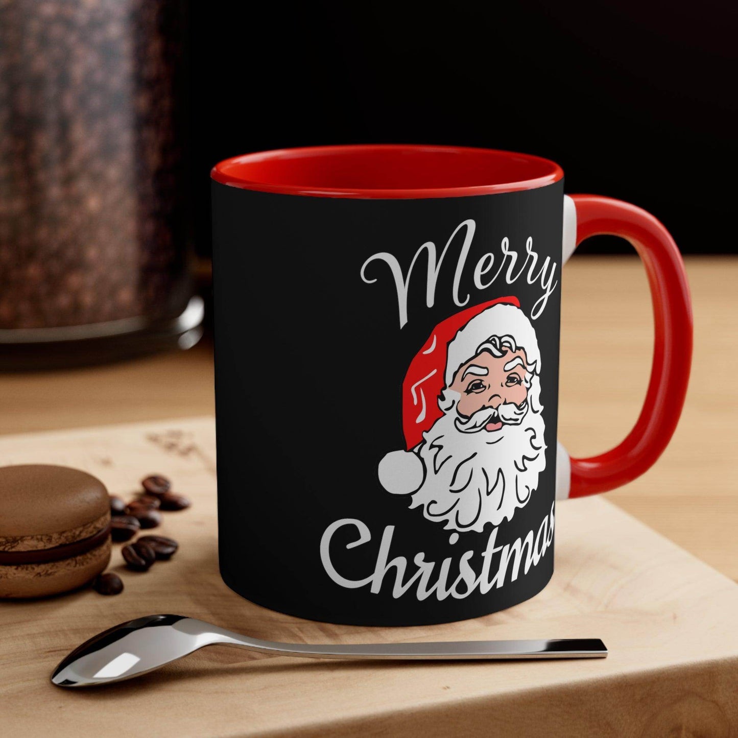 Santa, Merry Christmas Coffee Mug, Christmas Coffee mug Hot Cocoa Mug 11oz Christmas Gift for Coffee lovers - Giftsmojo