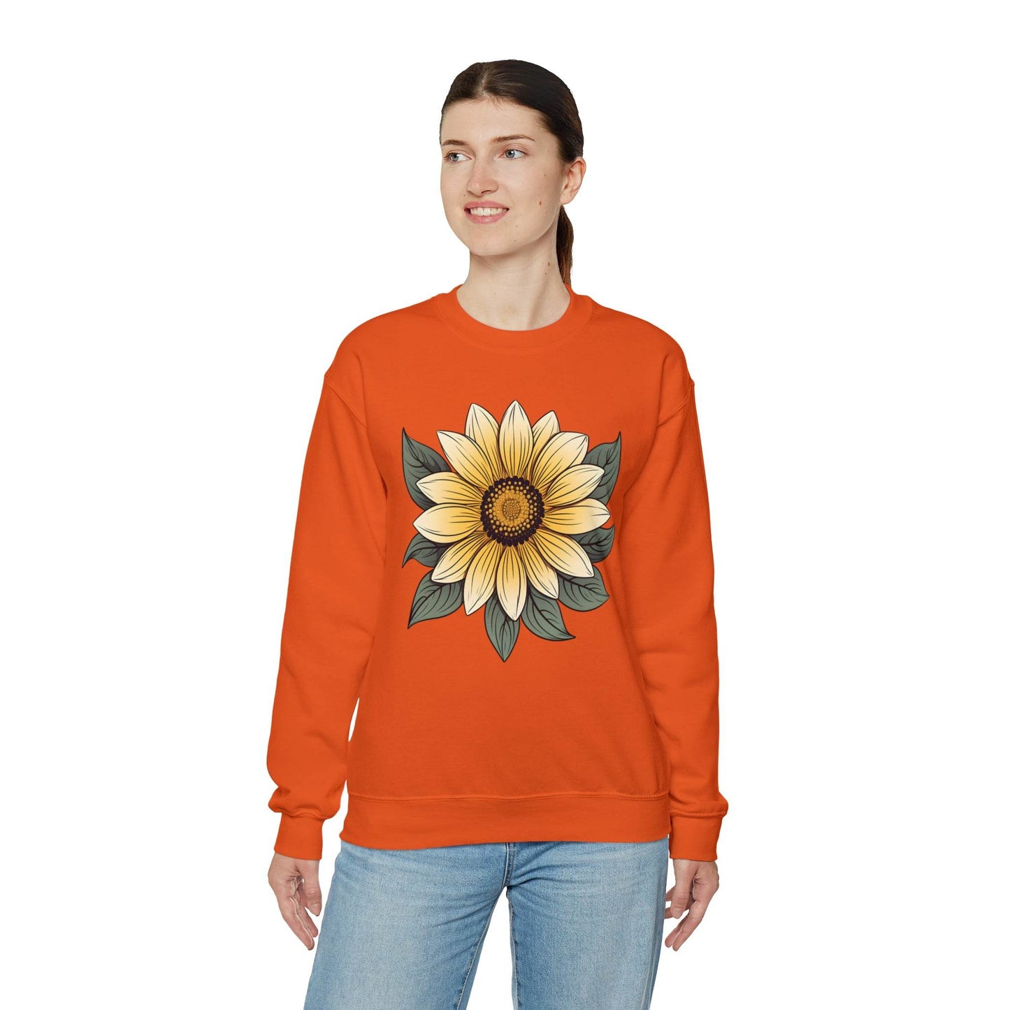 Flower Sweatshirt, Floral Sweatshirt Flower Sweatshirt Flower Sweater, Flower Shirt, Floral Print, Flower TShirt, Perfect Mothers Day Gift - Giftsmojo