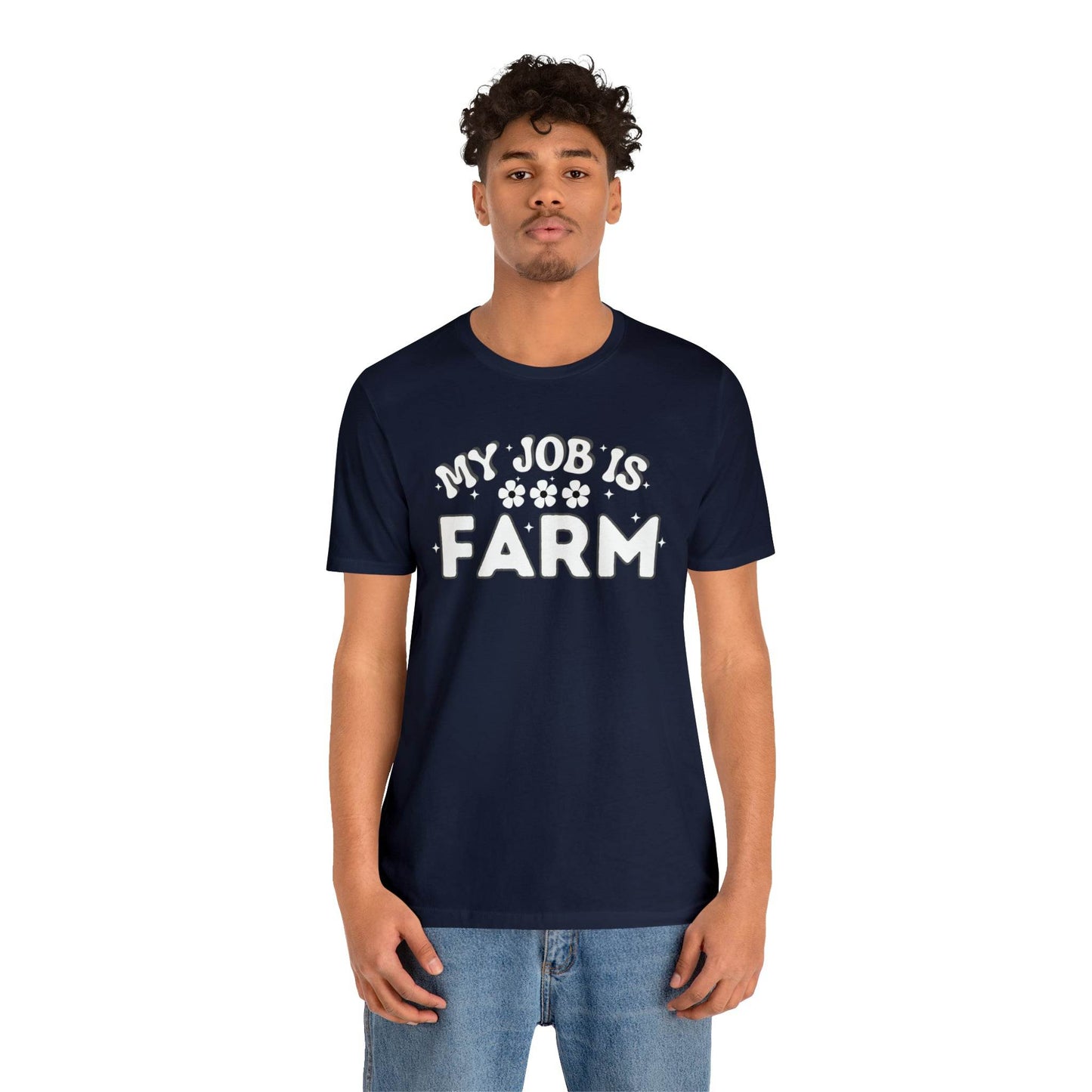 My Job is Farm Shirt Farmer Shirt Farming Shirt Homestead Gardening Shirt Farmers, Farmhand, Livestock Farmer, Crop Grower Horticulturist, Animal Scientist, Agricultural Engineer Environmental Scientist,  - Giftsmojo