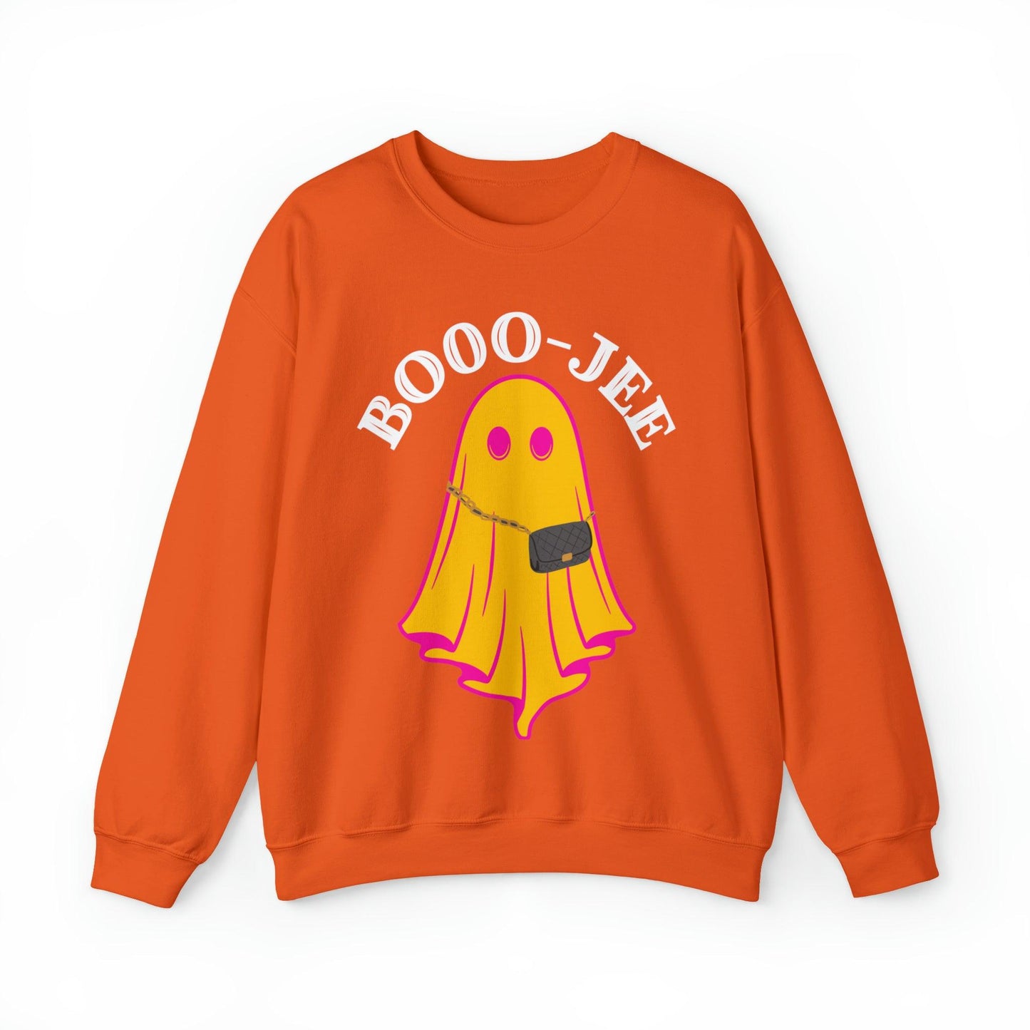 Booo-Jee Sweatshirt, Boo Halloween Sweatshirt, Spooky Ghost Sweatshirt, Boo Jee Shirt, Halloween Ghost Sweatshirt, Halloween Boo Shirt - Giftsmojo
