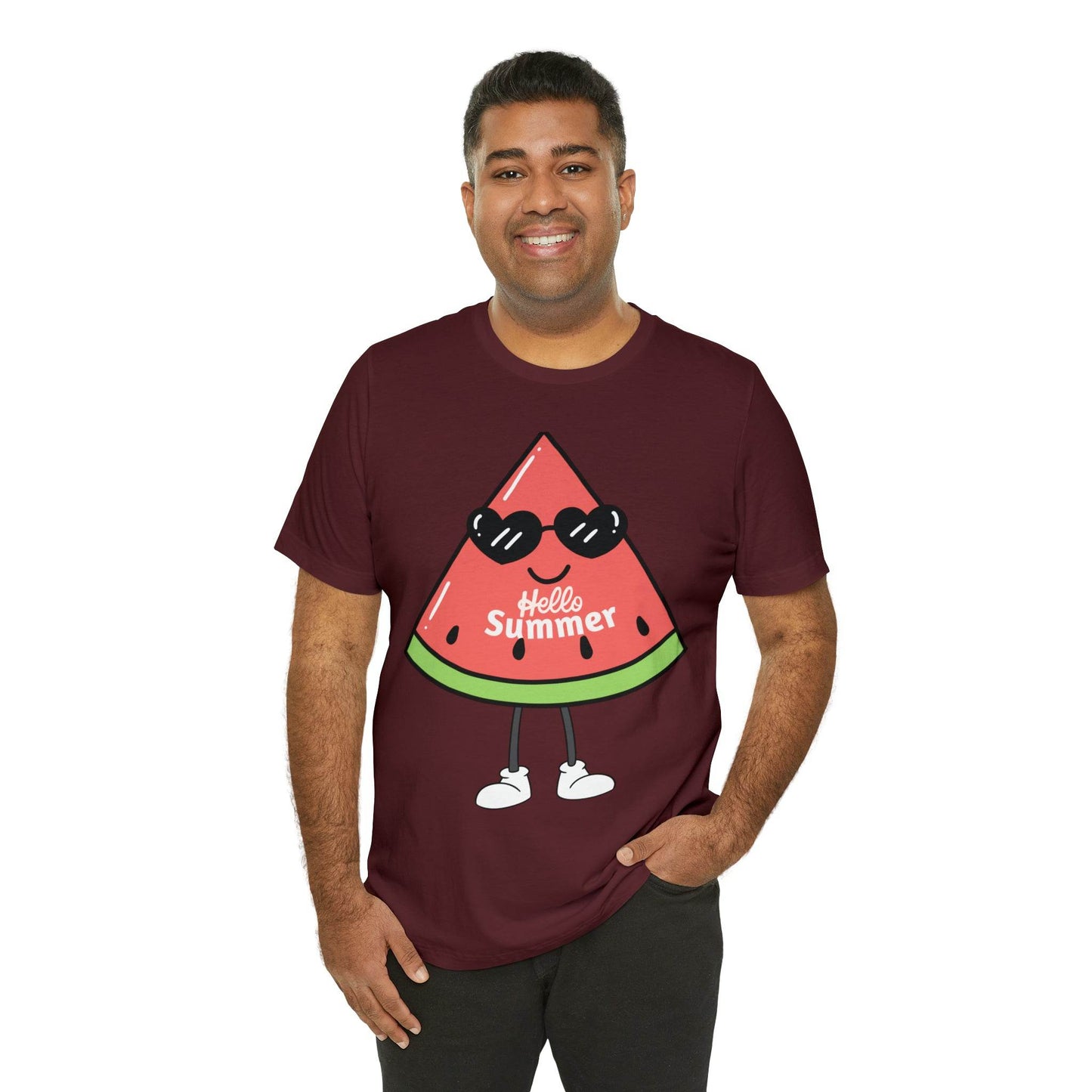 Funny Hello Summer Shirt, Water Mellon shirt, Summer shirts for women and men - Giftsmojo