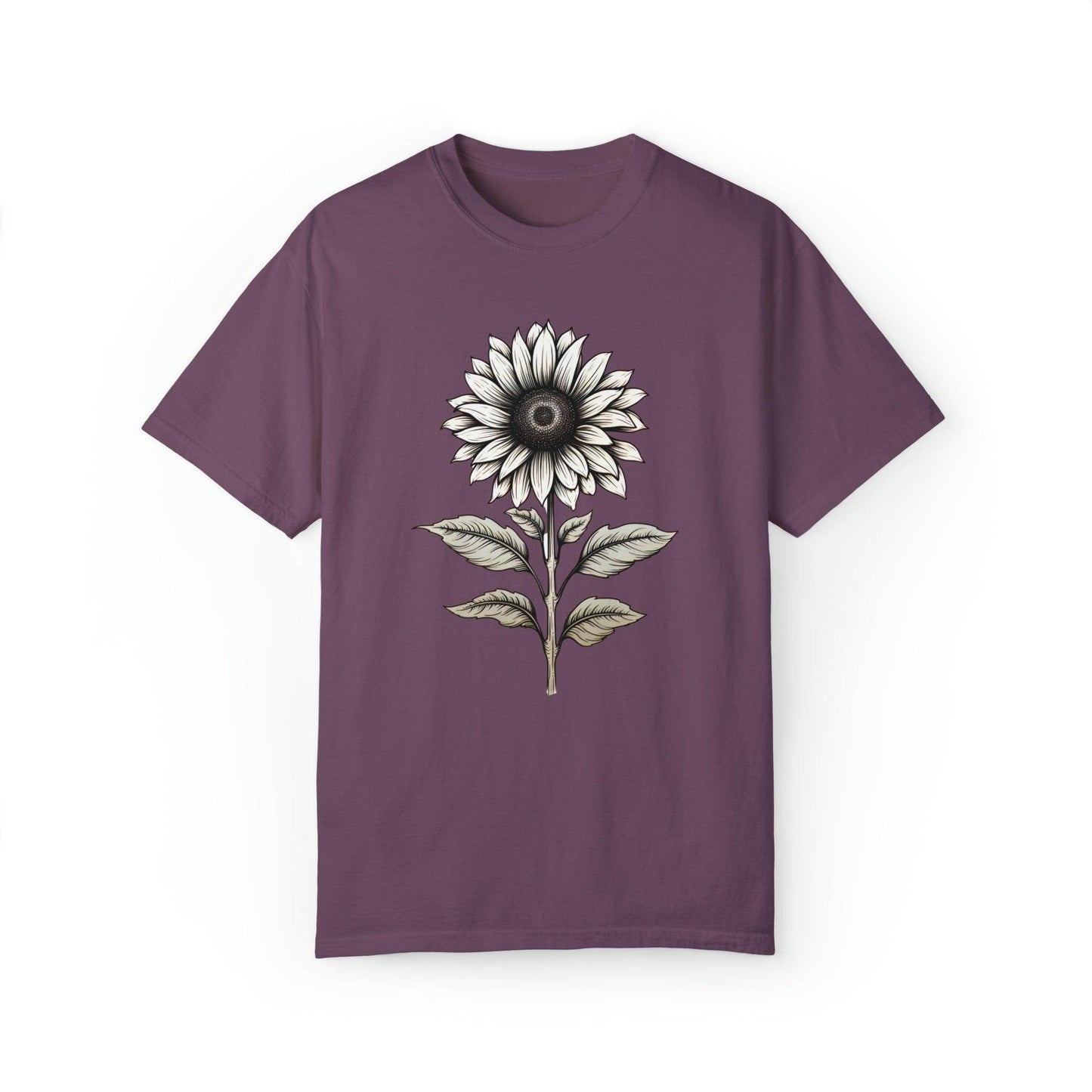 Sunflower Shirt Flower Shirt Aesthetic, Floral Graphic Tee Floral Shirt Flower T-shirt, Gift For Her Women Wildflower Shirt - Giftsmojo