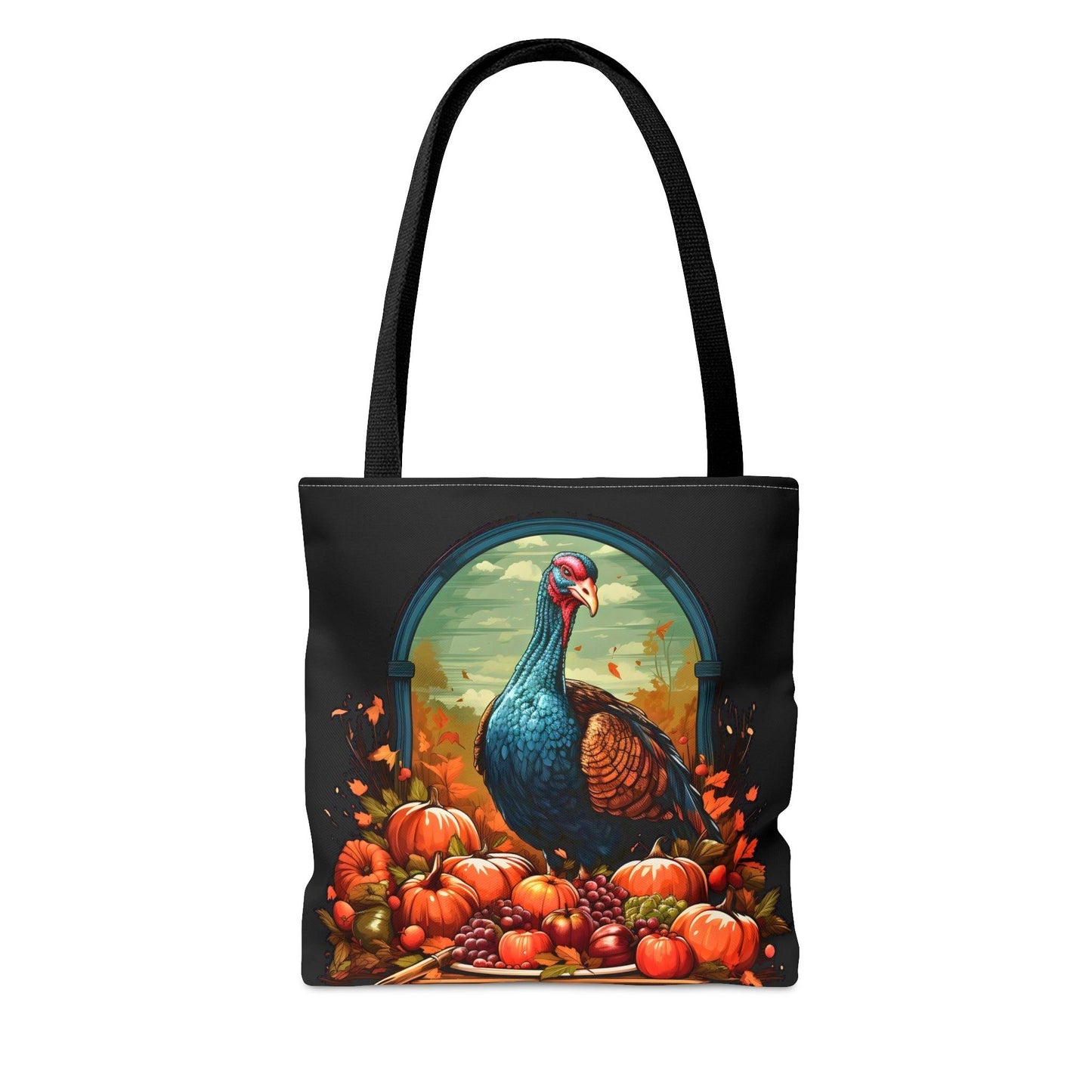 Happy Thanksgiving Bag Fall Bag Turkey Bag Pumpkin Tote Bag Cute Market Bag - Aesthetic Bag, Thanksgiving Gift, Mom Bag Canvas Bag