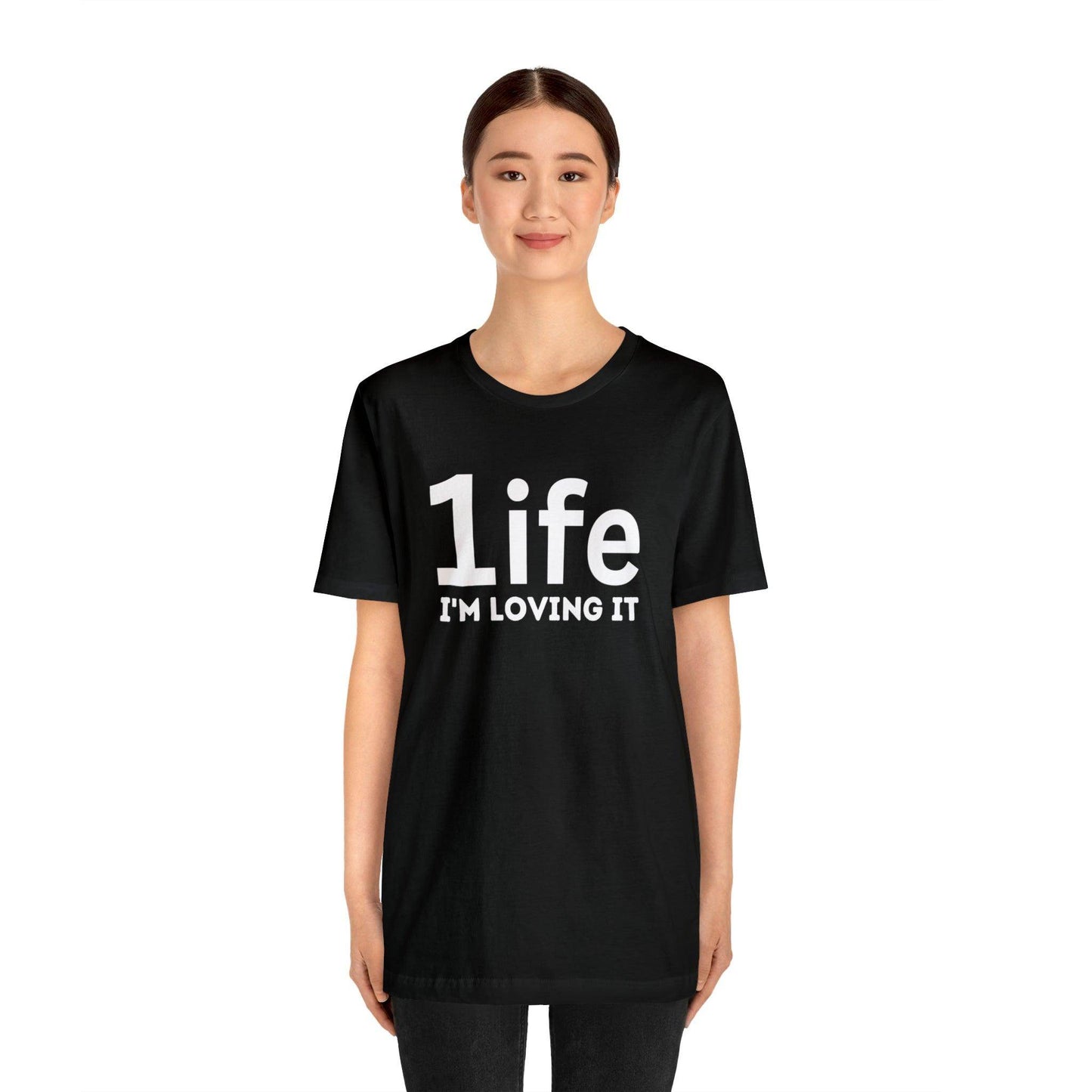 One life I'M Loving It Shirt Retro 1life shirt Live Your Life You Only Have One Life To Live Retro Shirt - Giftsmojo