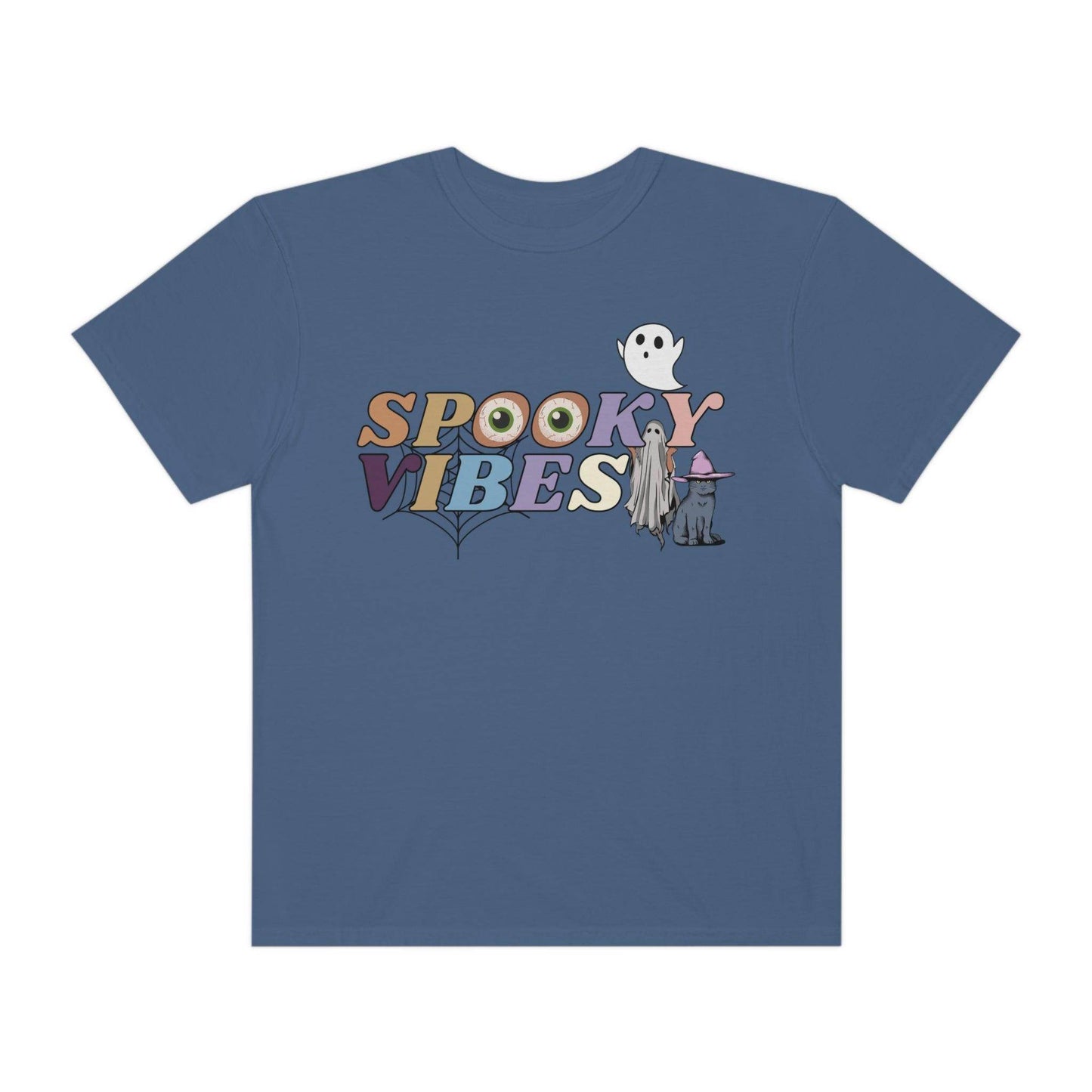 Retro Halloween Tshirt, Spooky Vibes Shirt, Vintage Shirt Halloween Shirt - Giftsmojo