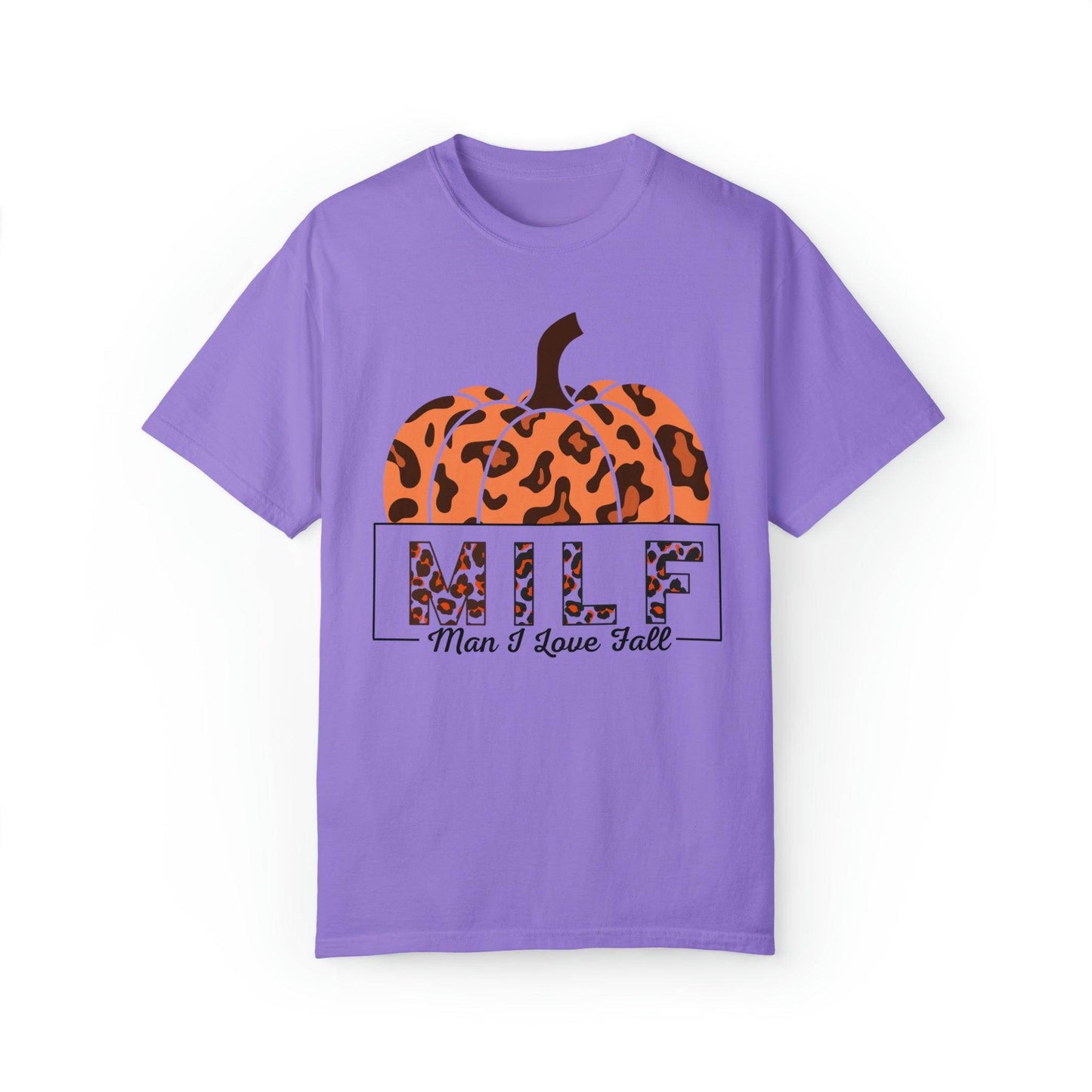Man I love Fall Gift for Fall Funny fall shirts gift Pumpkin comfort colors - Giftsmojo