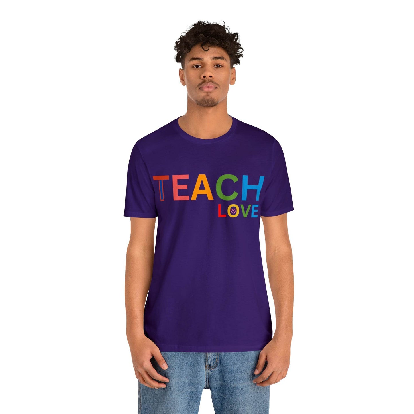 I Teach Love Shirt, Teacher Shirt, Teacher Appreciation Gift for Teachers - Giftsmojo