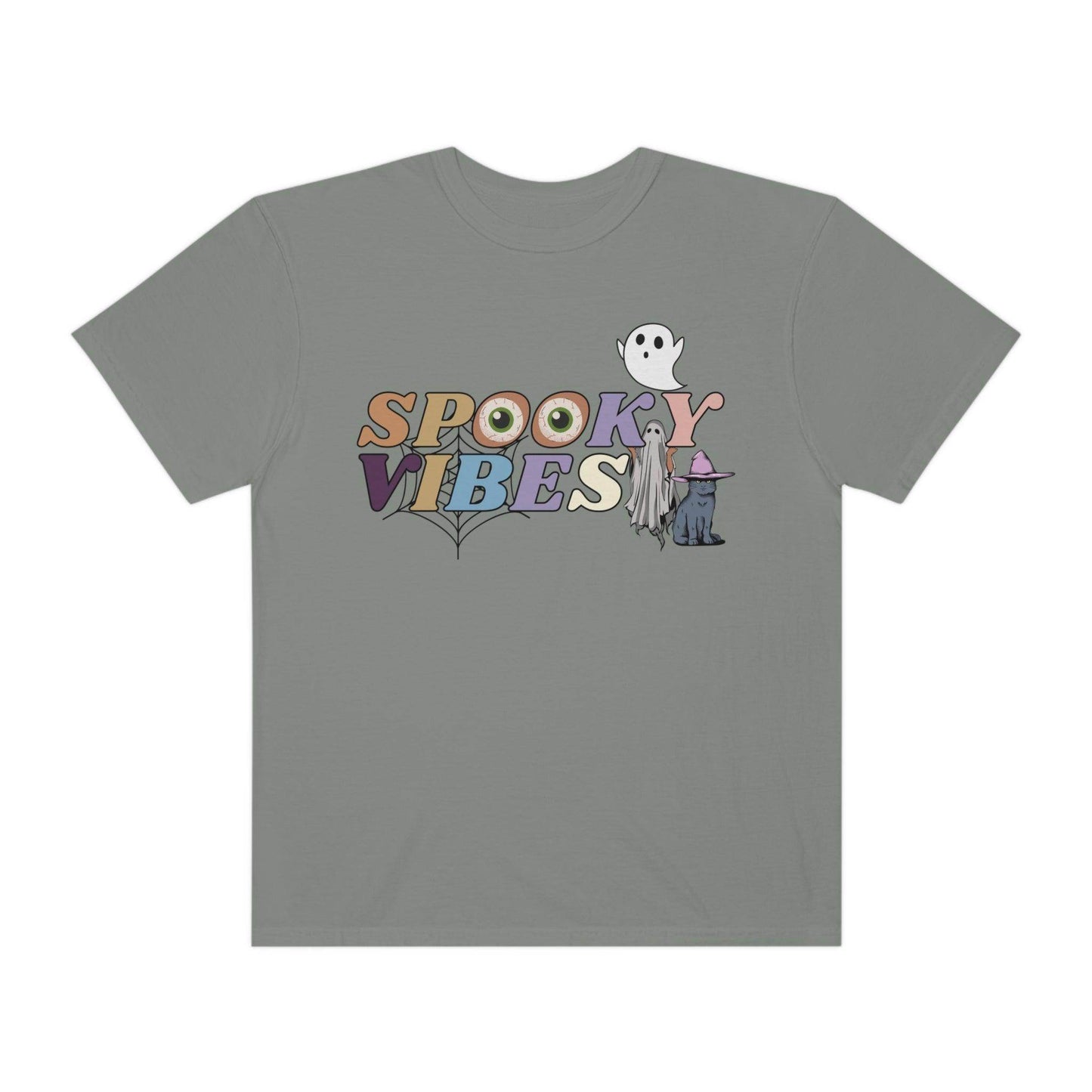 Retro Halloween Tshirt, Spooky Vibes Shirt, Vintage Shirt Halloween Shirt - Giftsmojo