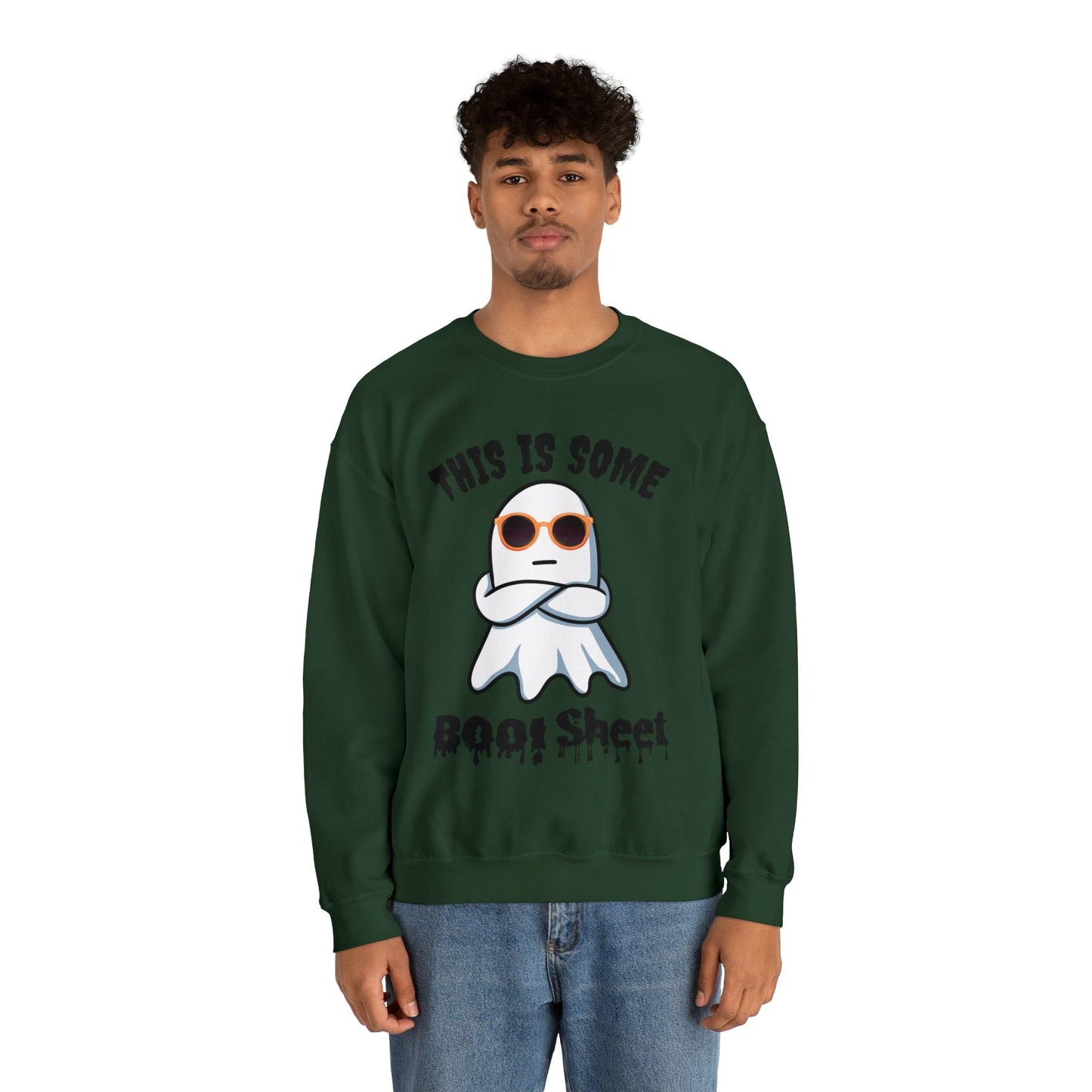 This Is Some Boo Sheet Funny HalloweenSweatshirt Funny Halloween Costume Spooky Season Tee Boo Ghost Sweatshirt Gift for Birthday Christmas