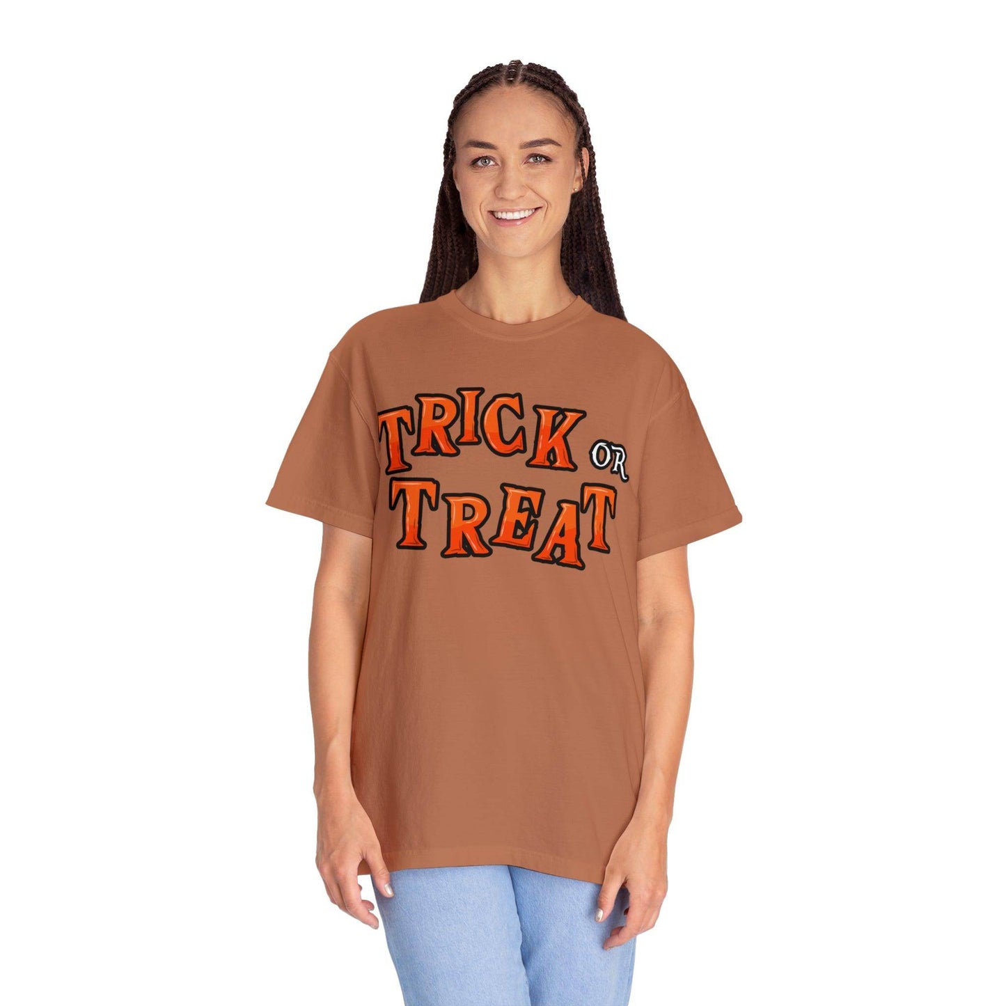 Halloween Party Outfit Trick or Treat Shirt Vintage Shirt Halloween Costume Cute Spooky Shirt, Halloween Gift Halloween T-shirt Trick or Treat Outfit - Giftsmojo