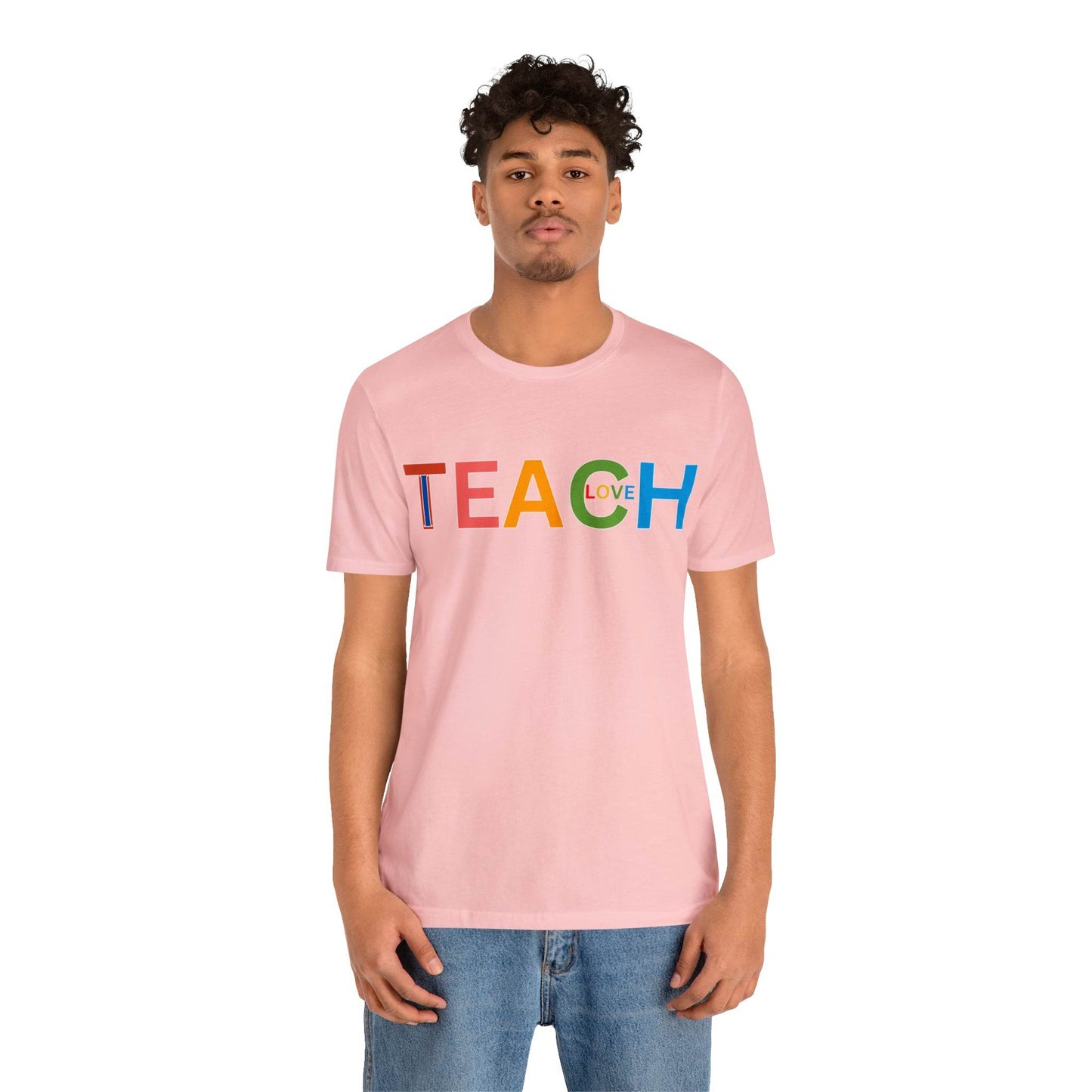 I Teach Love Shirt, Teacher Shirt, Teacher Appreciation Gift for Teachers - Giftsmojo
