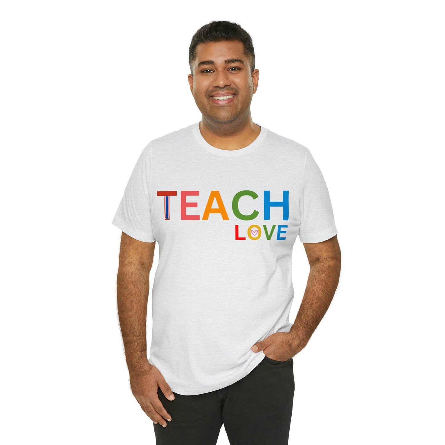 I Teach Love Shirt, Teacher Shirt, Teacher Appreciation Gift for Teachers - Giftsmojo