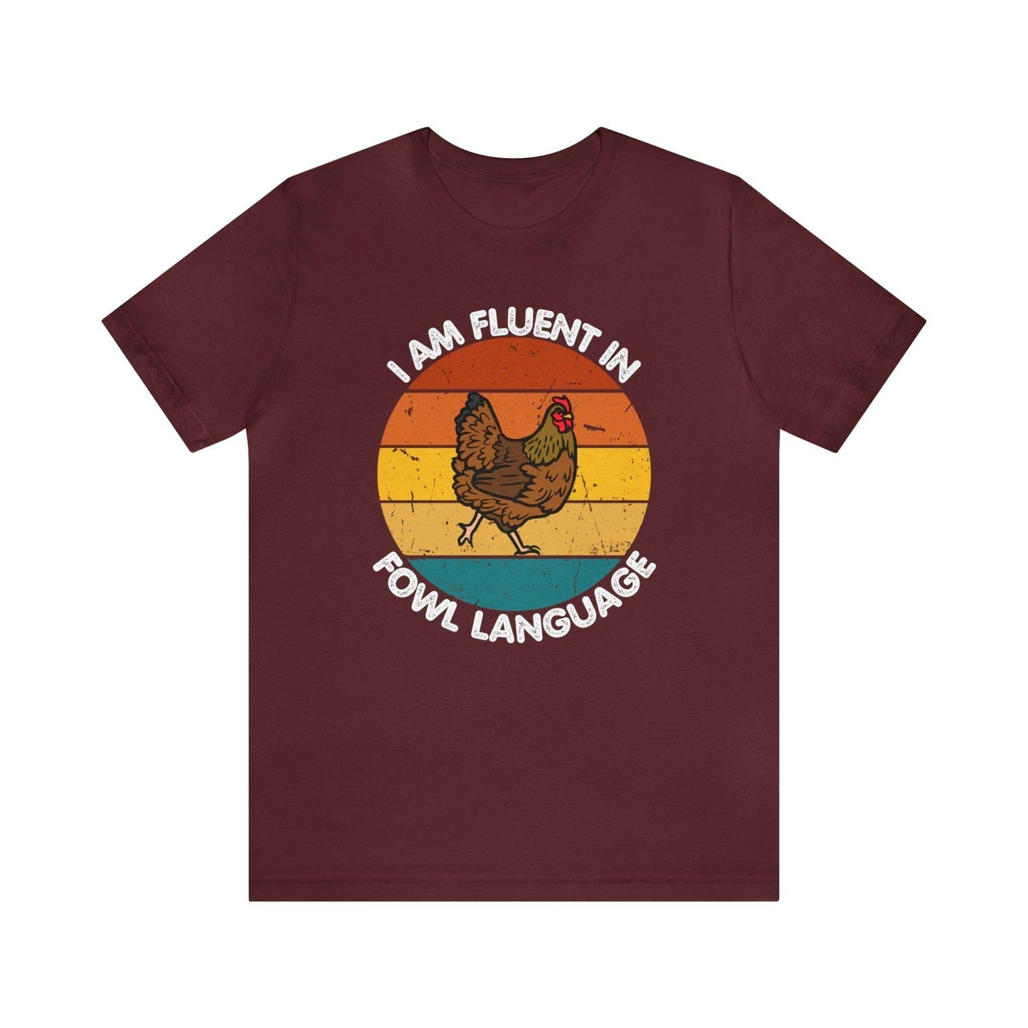 Fluent in Fowl Language shirt, Chicken Shirt Chicken Tee Chicken Owner Gift - Gift For Chicken Lover gift - Giftsmojo