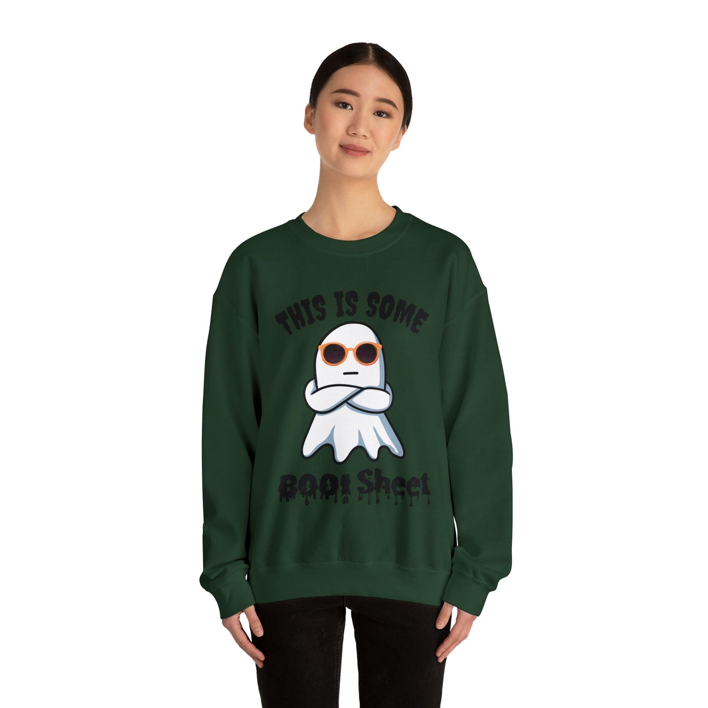 This Is Some Boo Sheet Funny HalloweenSweatshirt Funny Halloween Costume Spooky Season Tee Boo Ghost Sweatshirt Gift for Birthday Christmas