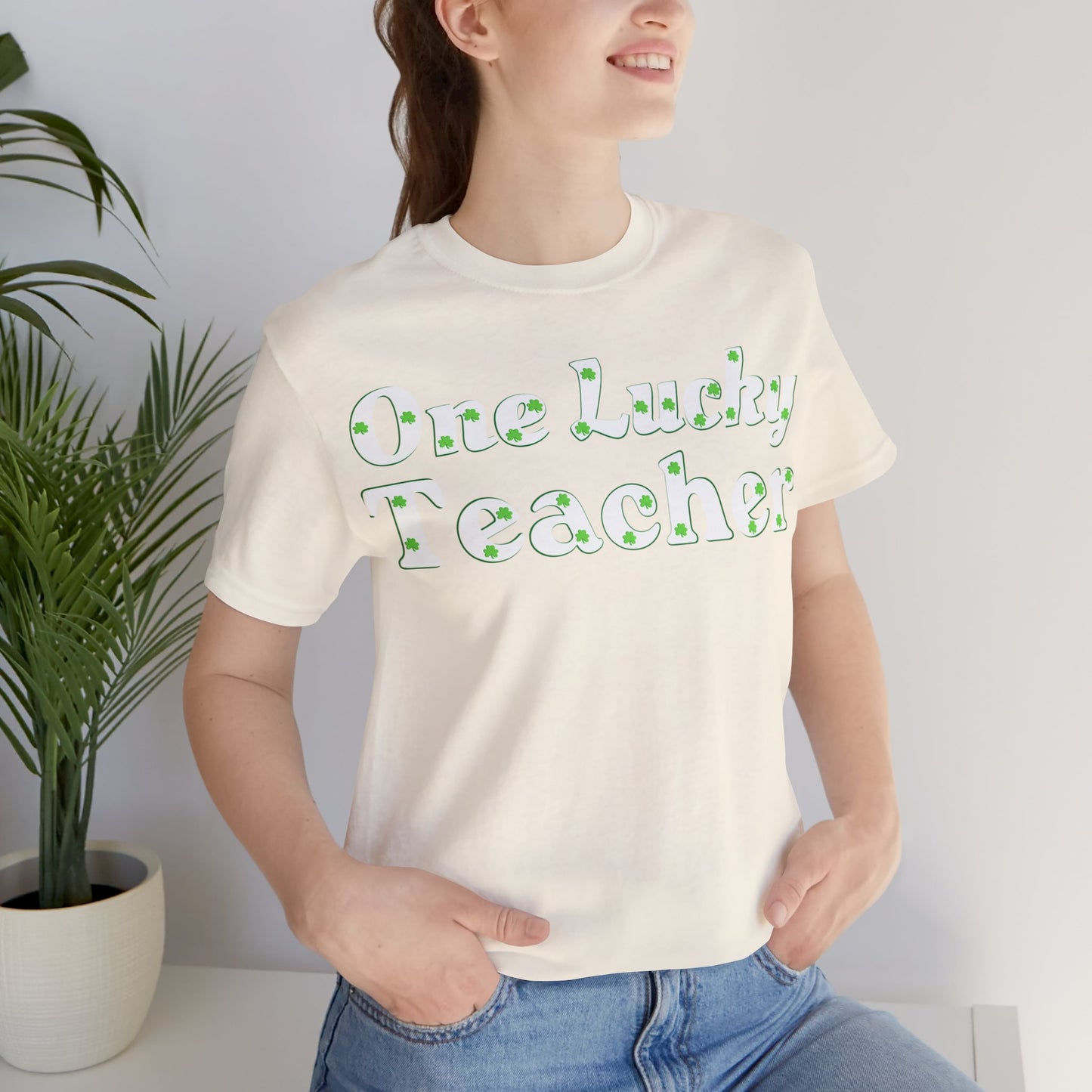 One Lucky Teacher Shirt feeling Lucky St Patrick's Day shirt