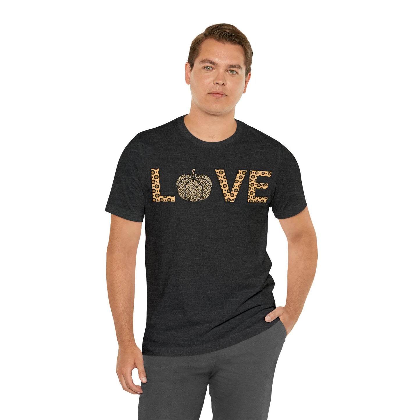 Embrace the Wild - Fall Leopard Print Shirt Leopard Print Love Fall - Pumpkin shirt - autumn shirt - Giftsmojo