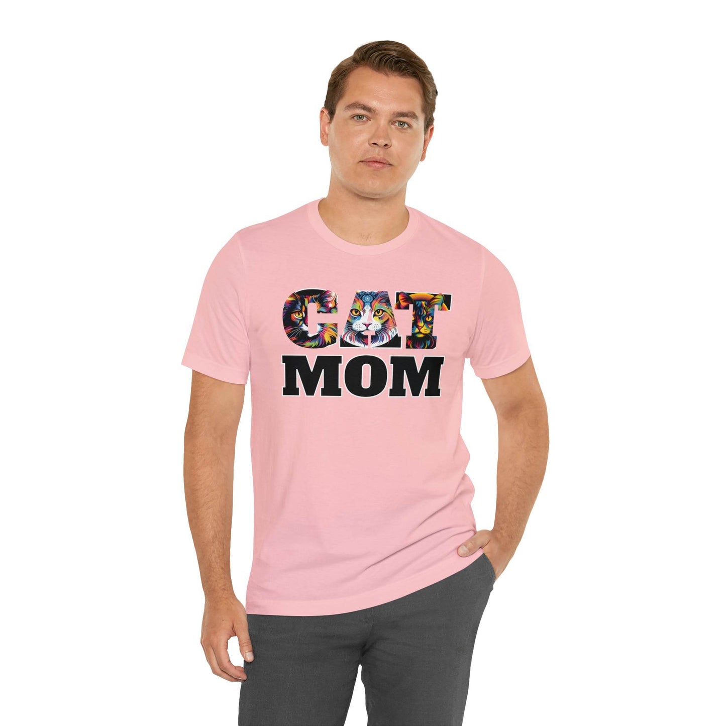 Vintage Cat Shirt Retro Cat Mom Tshirt Animal Lover Gift Cat T Shirt Cat Mom Gift Cat Lover Gift - Cat Lover Shirt Trendy Shirt for Cat Mom - Giftsmojo