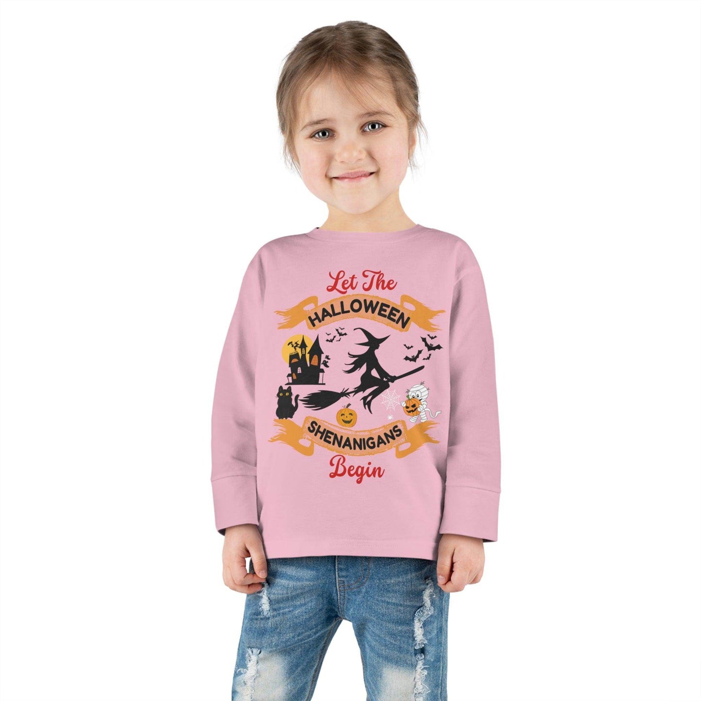 Let the Halloween Shenanigan Begin Kids Shirt Kids Halloween Costume Kids Trick or Treat Outfit for Halloween - Giftsmojo