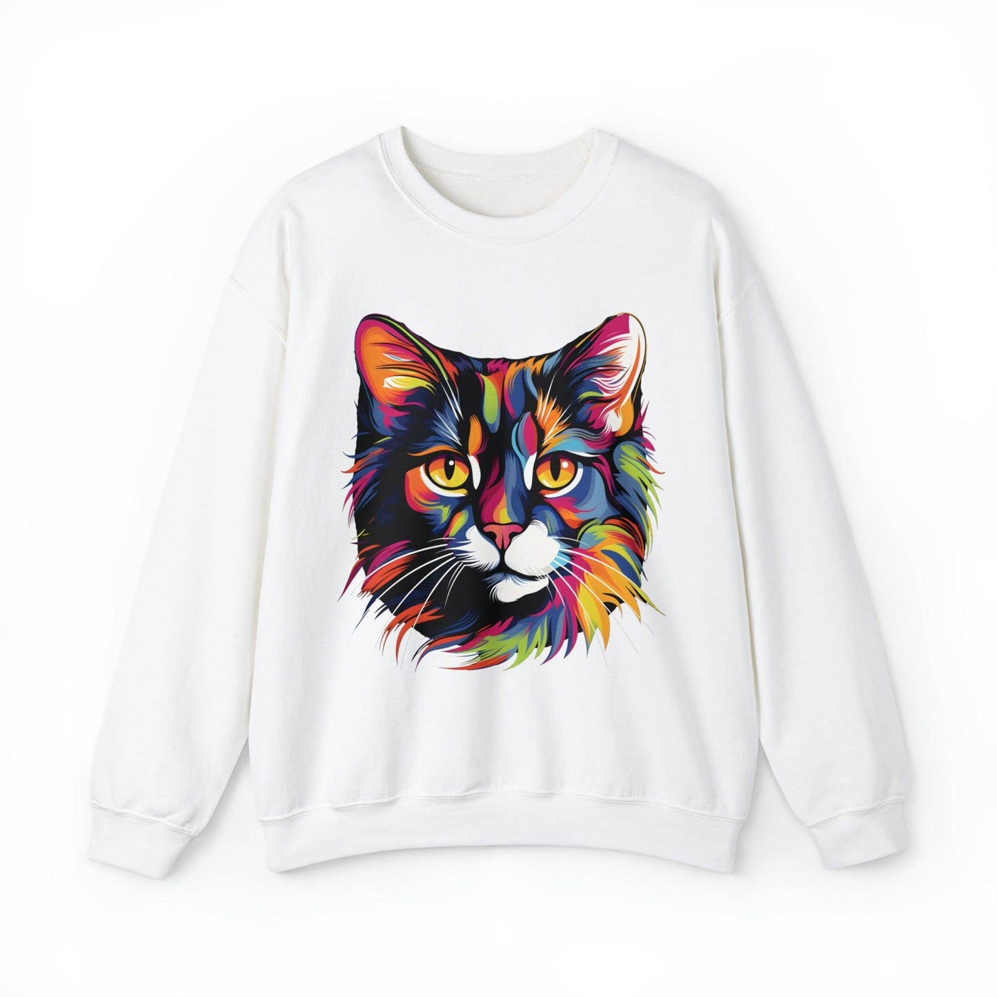 Retro Cat Lover Sweater Animal Lover Gift Cute Cat Mom Gift Cat Lover Gift Vintage Cat Mom Sweatshirt Cat Sweatshirt Cat Crewneck Sweatshirt - Giftsmojo