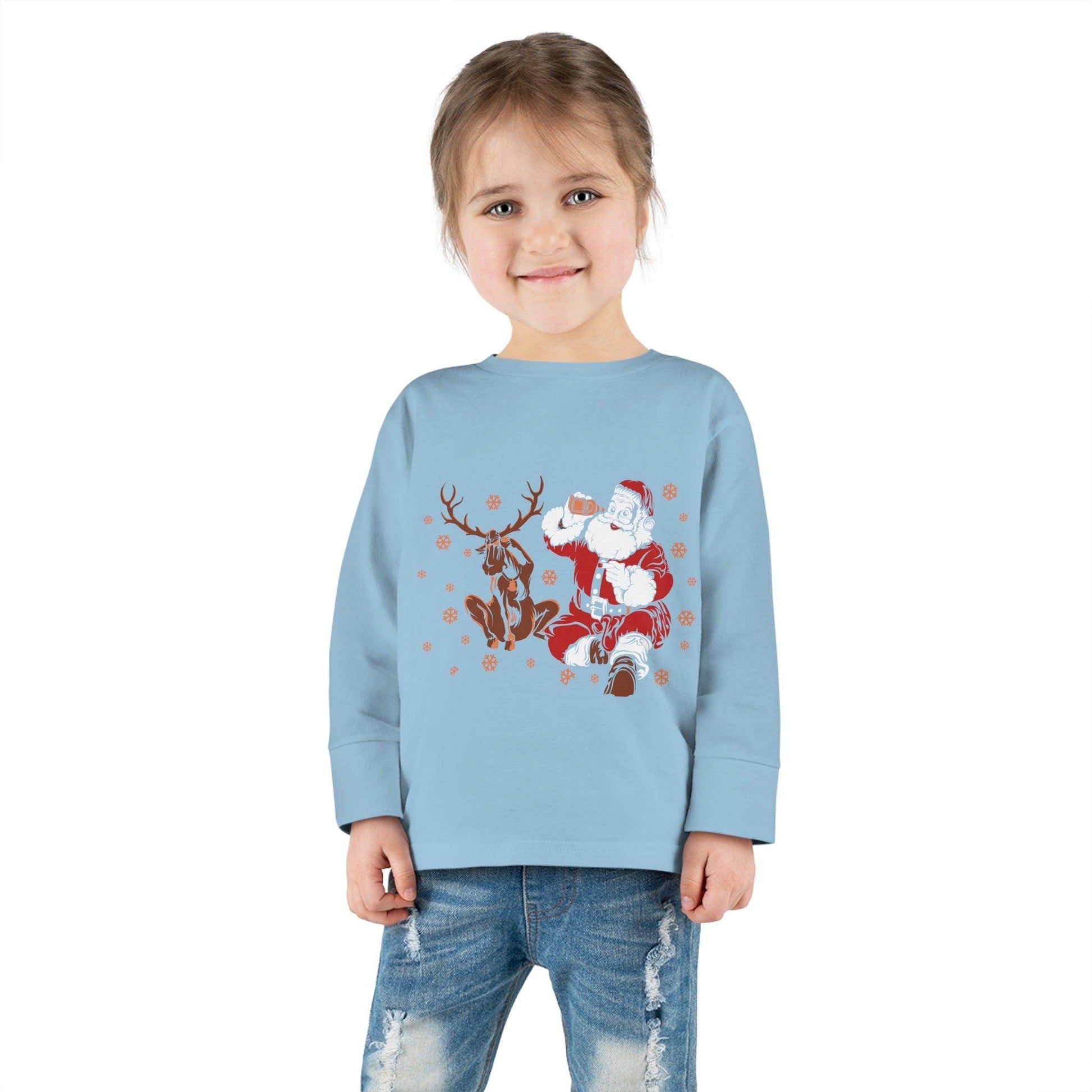 Kids Santa Shirt For Christmas Shirt for Kids Christmas Outfit for Kids Santa Shirt - Giftsmojo
