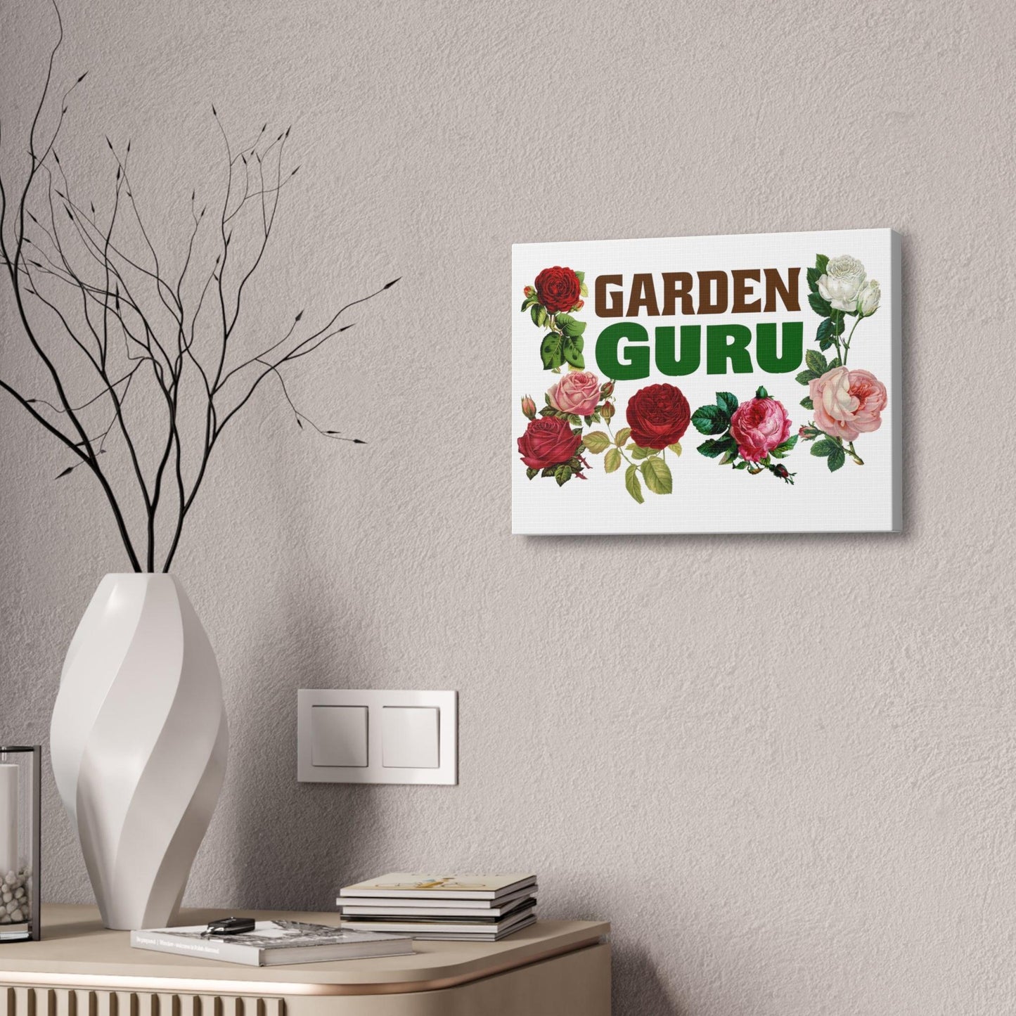 Garden Guru Garden Guru wall art - gift for garden lovers - plant lover gift nature lovers flower wall art