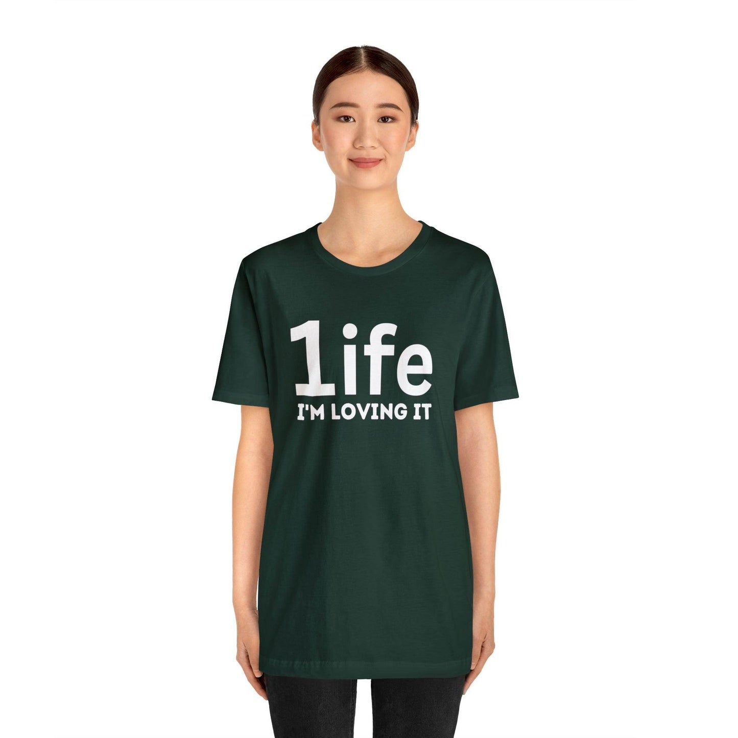 One life I'M Loving It Shirt Retro 1life shirt Live Your Life You Only Have One Life To Live Retro Shirt - Giftsmojo
