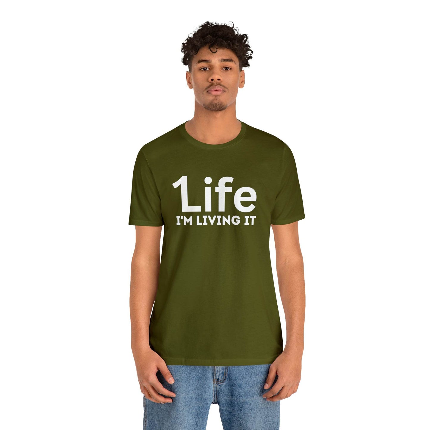 One Life I'M Living It Shirt One life Shirt 1life shirt Live Your Life You Only Have One Life To Live Shirt - Giftsmojo