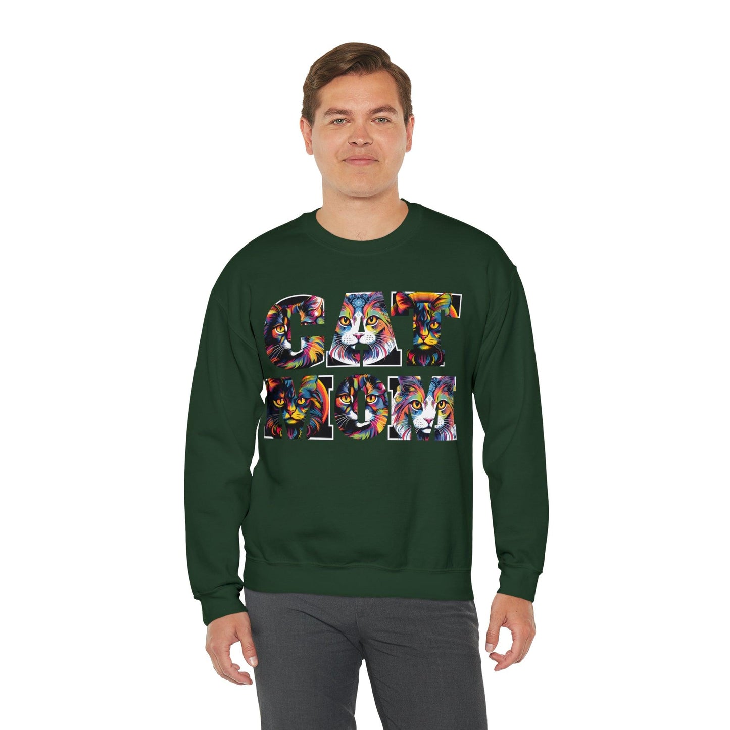Vintage Cat Sweatshirt Cat Mom Sweatshirt Cat Crewneck Sweatshirt Cat Mom Gift Cat Lover Gift Animal Lover Cat Mama Shirt Cat Lover Sweater