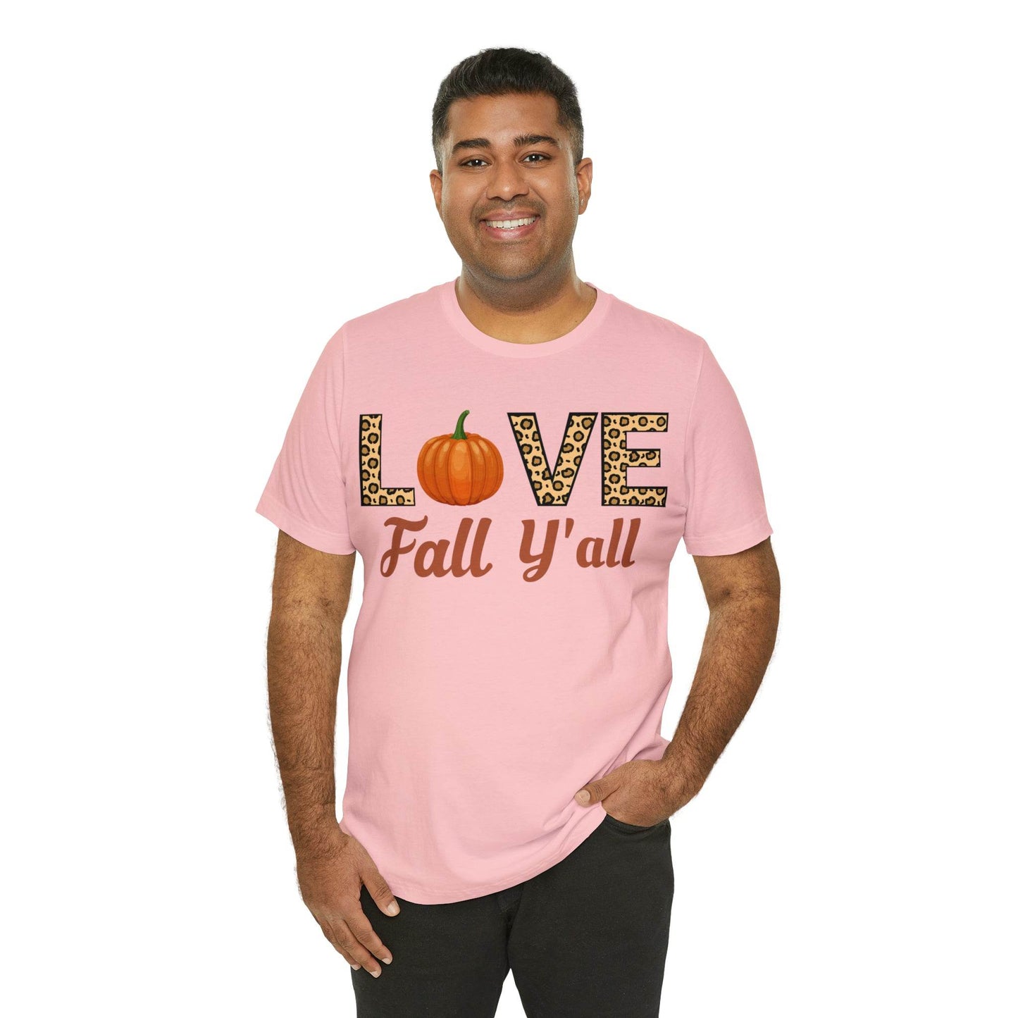 Leopard Print Love Fall Y'all - Giftsmojo