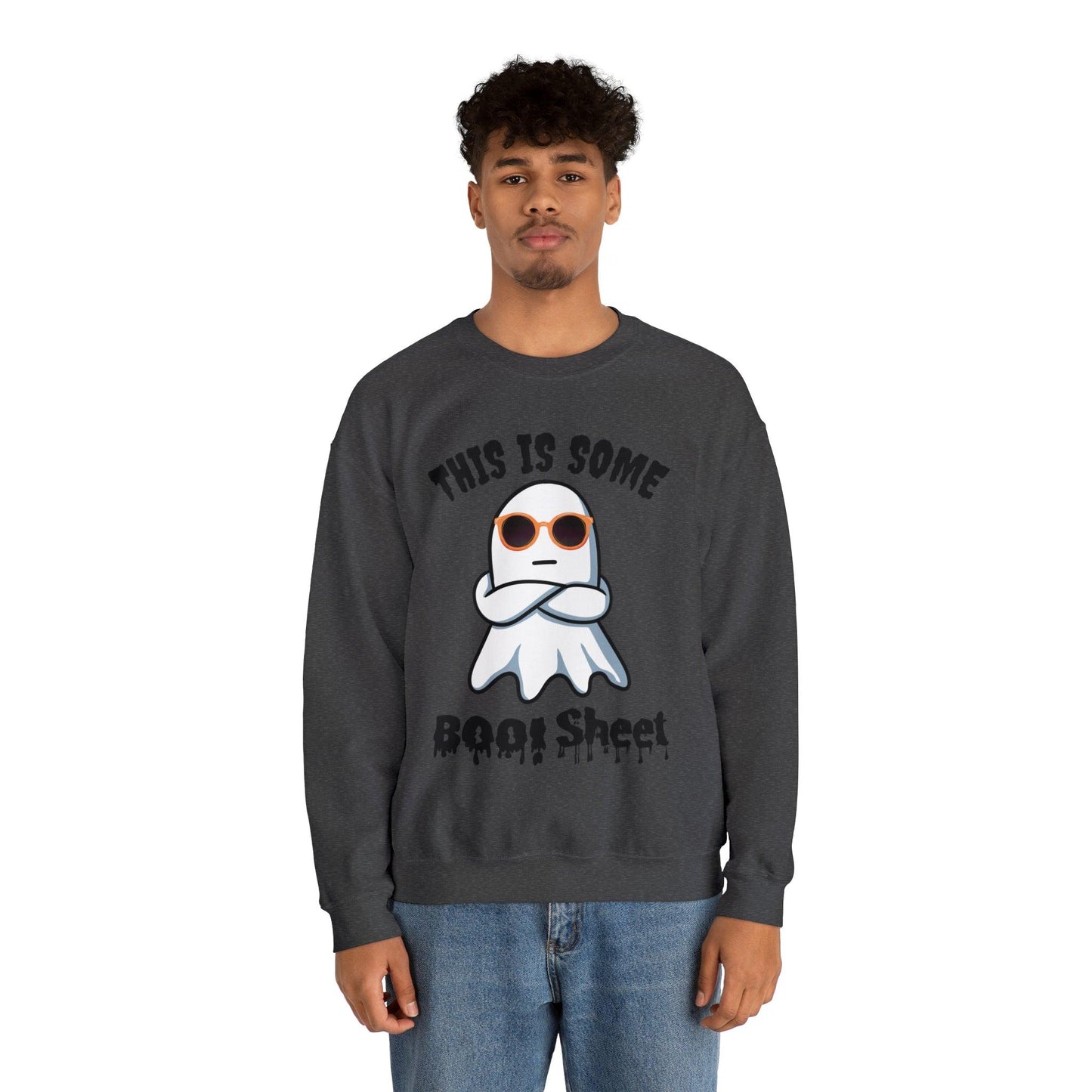 This Is Some Boo Sheet Funny HalloweenSweatshirt Funny Halloween Costume Spooky Season Tee Boo Ghost Sweatshirt Gift for Birthday Christmas