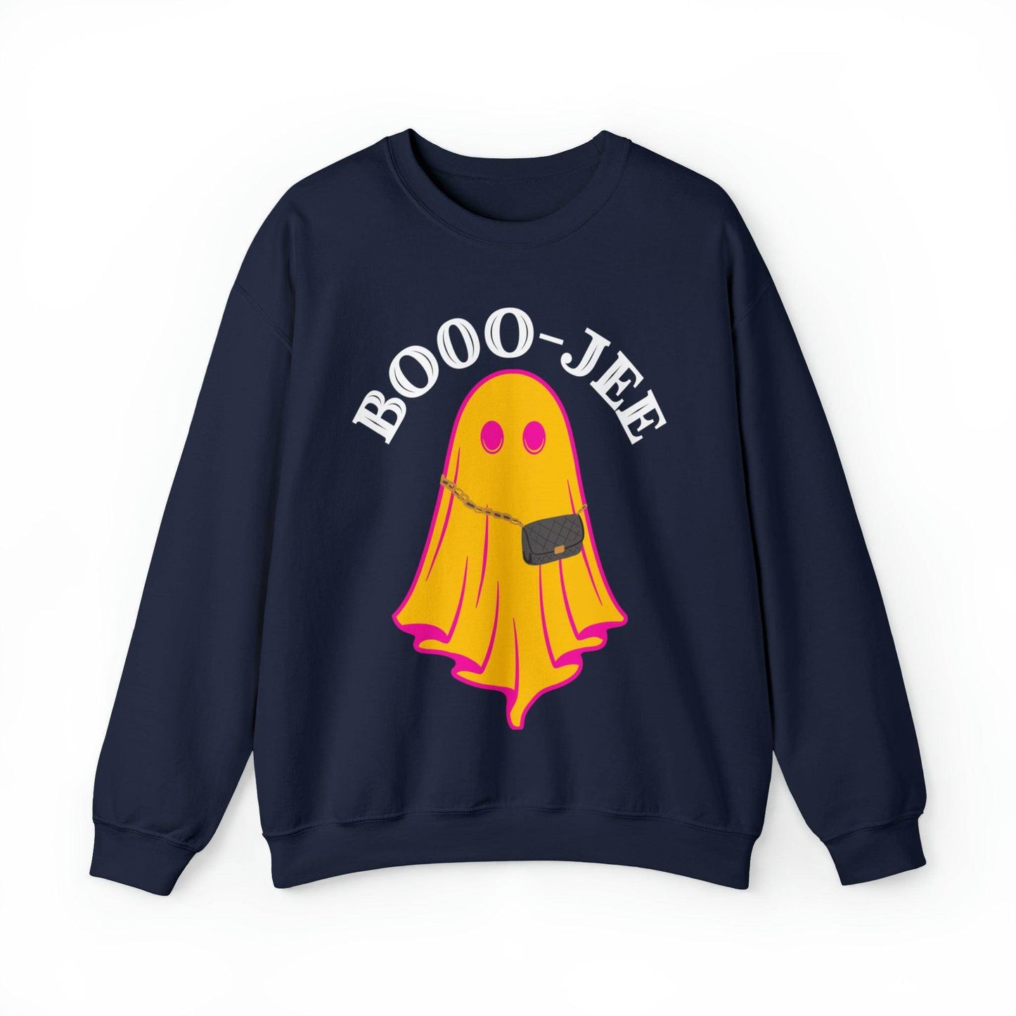 Booo-Jee Sweatshirt, Boo Halloween Sweatshirt, Spooky Ghost Sweatshirt, Boo Jee Shirt, Halloween Ghost Sweatshirt, Halloween Boo Shirt - Giftsmojo