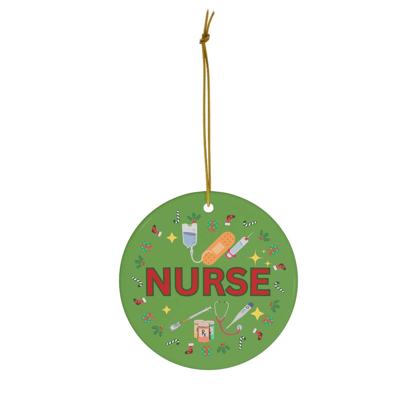 Nurse Christmas Ornament Nurse Ornament Nurse Christmas Tree Ornament Nurse Care Ornament Nurses Ornament Occupation Job - Giftsmojo