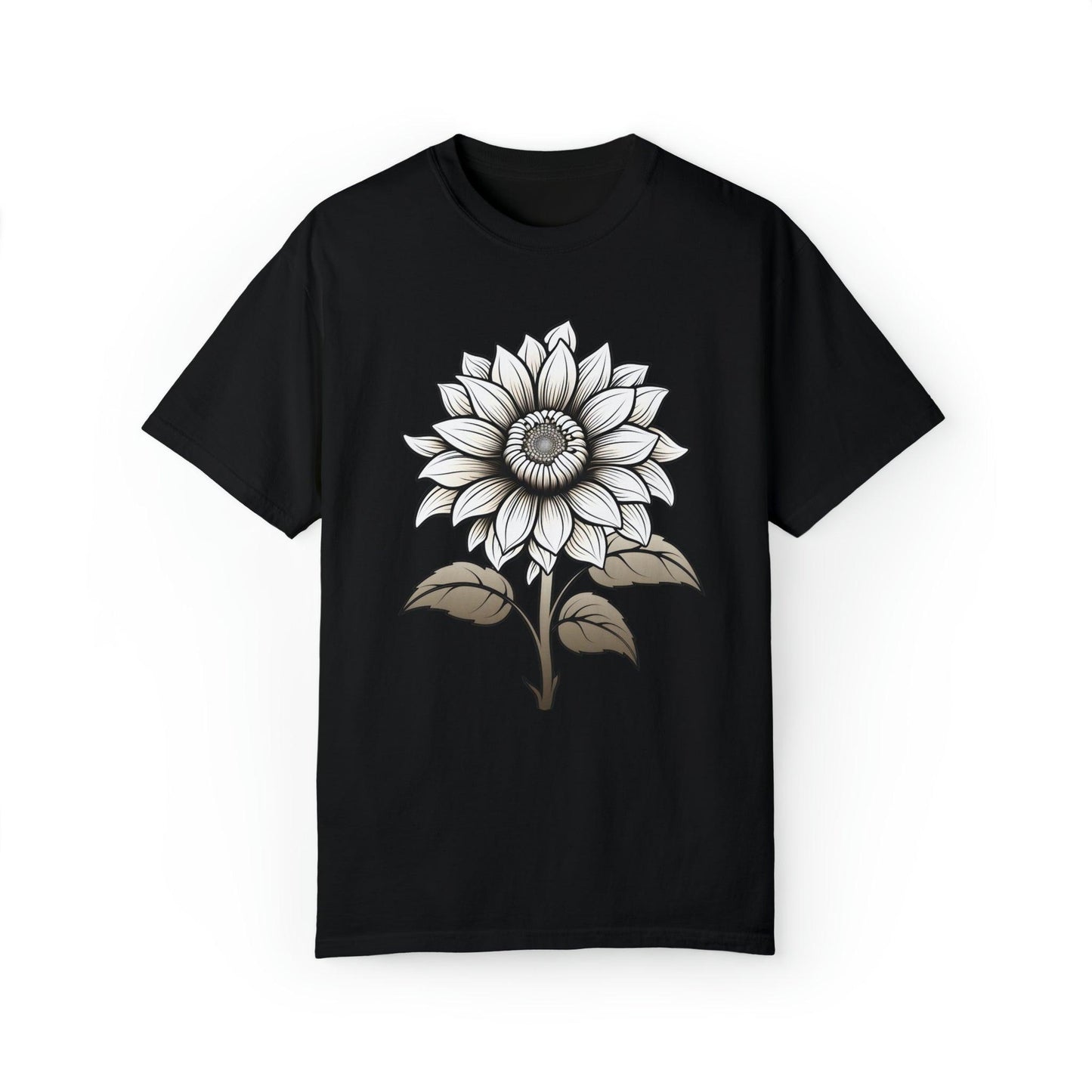 Sunflower Shirt Vintage Flower Shirt Aesthetic, Floral Graphic Tee Floral Shirt Flower T-shirt, Wild Flower Shirt Gift For Her