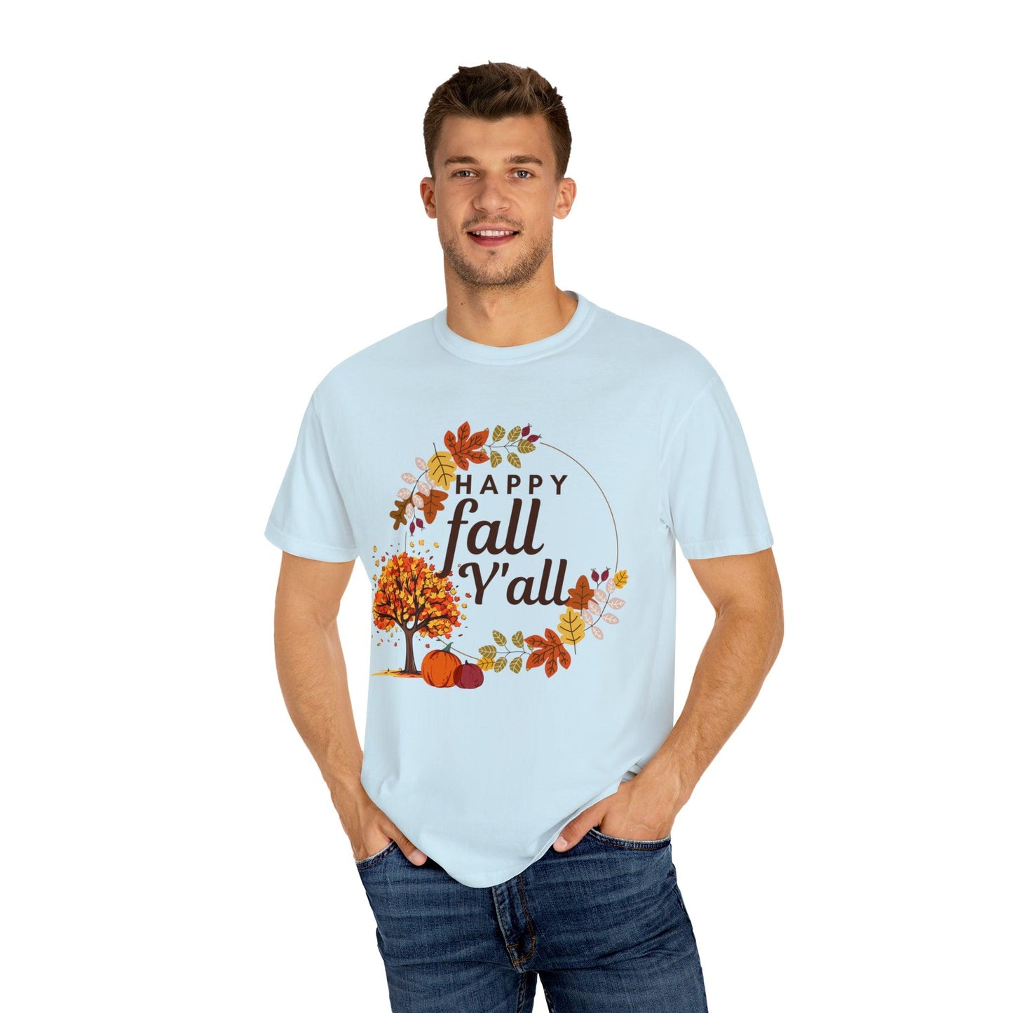 Happy Fall Y'all Gift for Fall, Funny fall shirts gift, autumn tee,