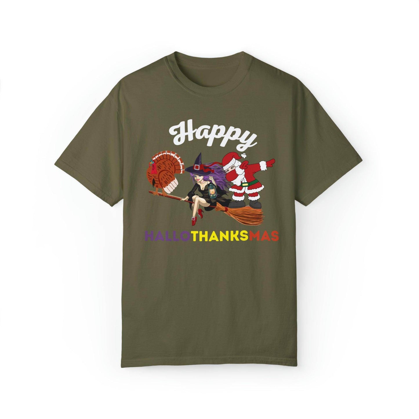Happy HALLOTHANKSMAS Gift for Fall Halloween Thanksgiving Christmas Gift - Giftsmojo