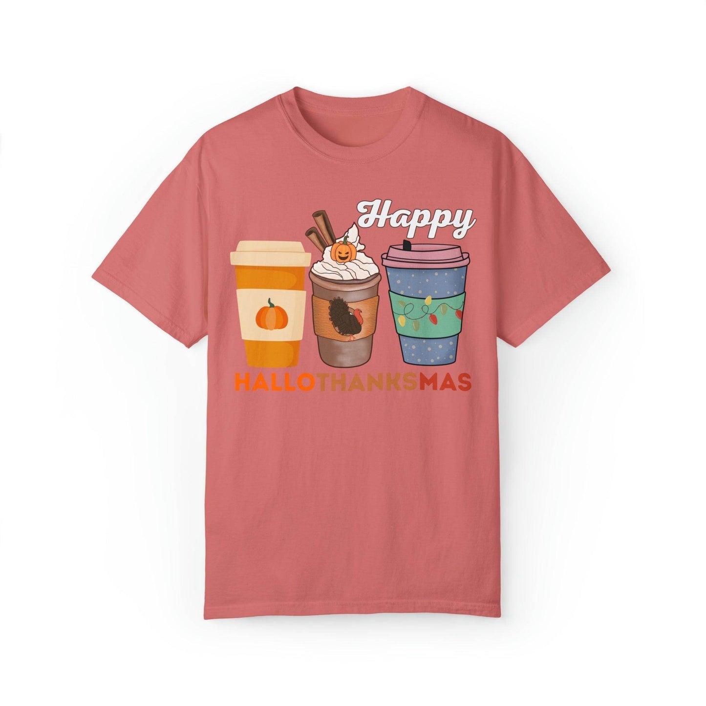 HALLOTHANKSMAS Gift for Fall Halloween Thanksgiving Christmas Gift - Giftsmojo