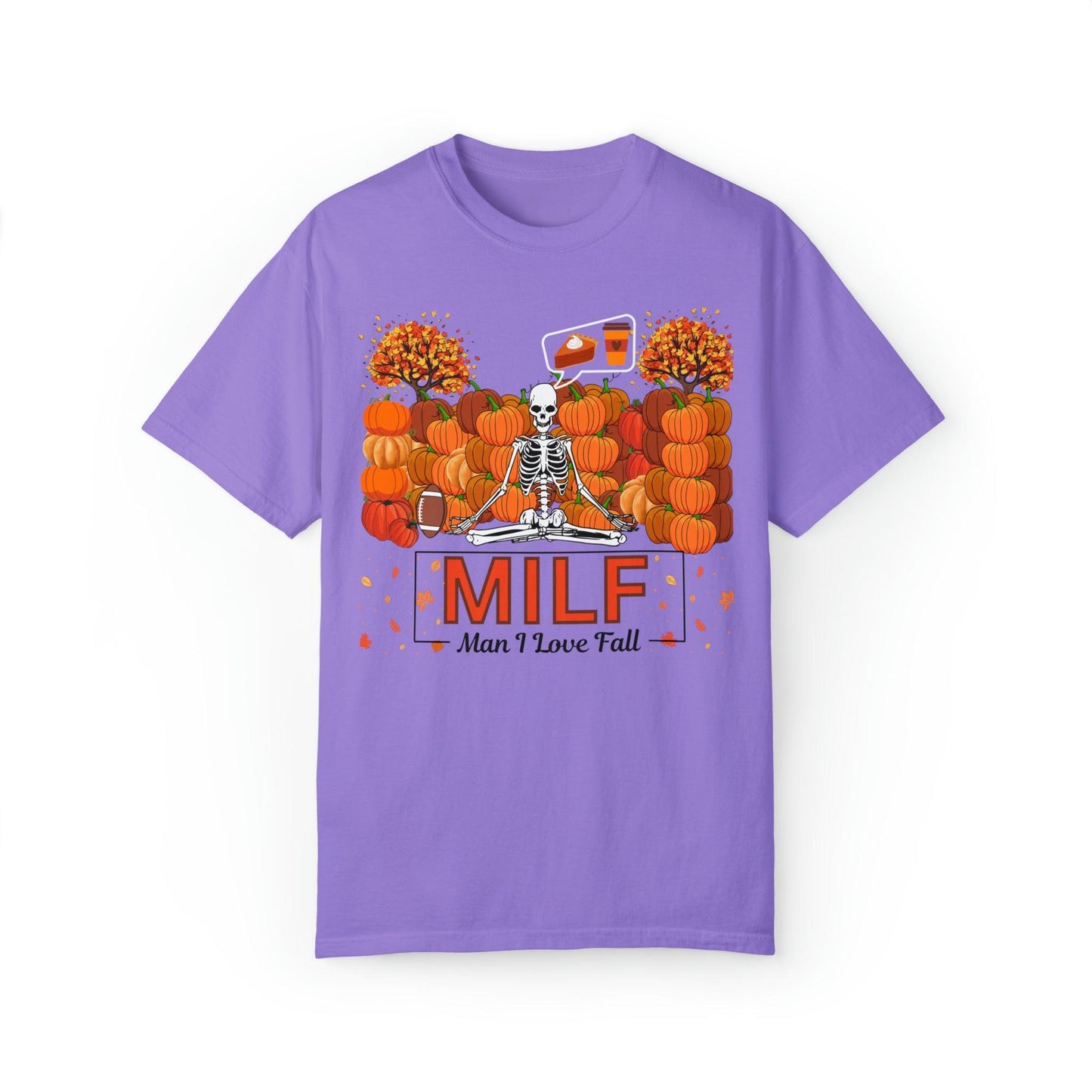 MILF Man I love Fall Gift for Fall Funny Fall Shirts Gift Pumpkin Comfort Colors Shirt