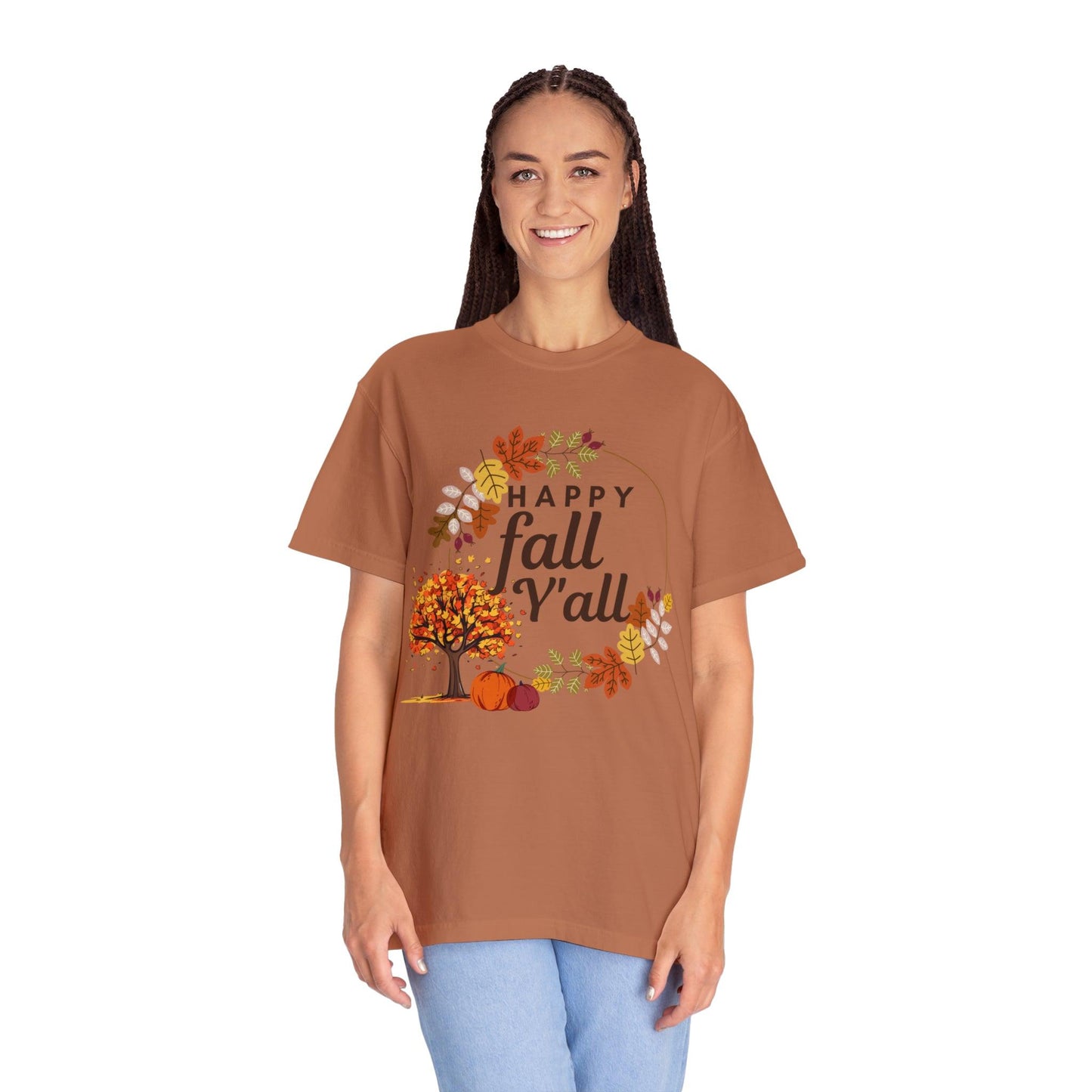 Happy Fall Y'all Gift for Fall, Funny fall shirts gift, autumn tee,