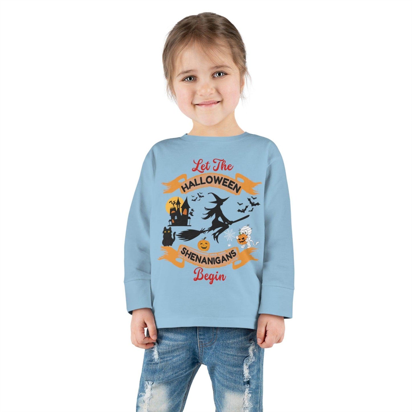 Let the Halloween Shenanigan Begin Kids Shirt Kids Halloween Costume Kids Trick or Treat Outfit for Halloween - Giftsmojo