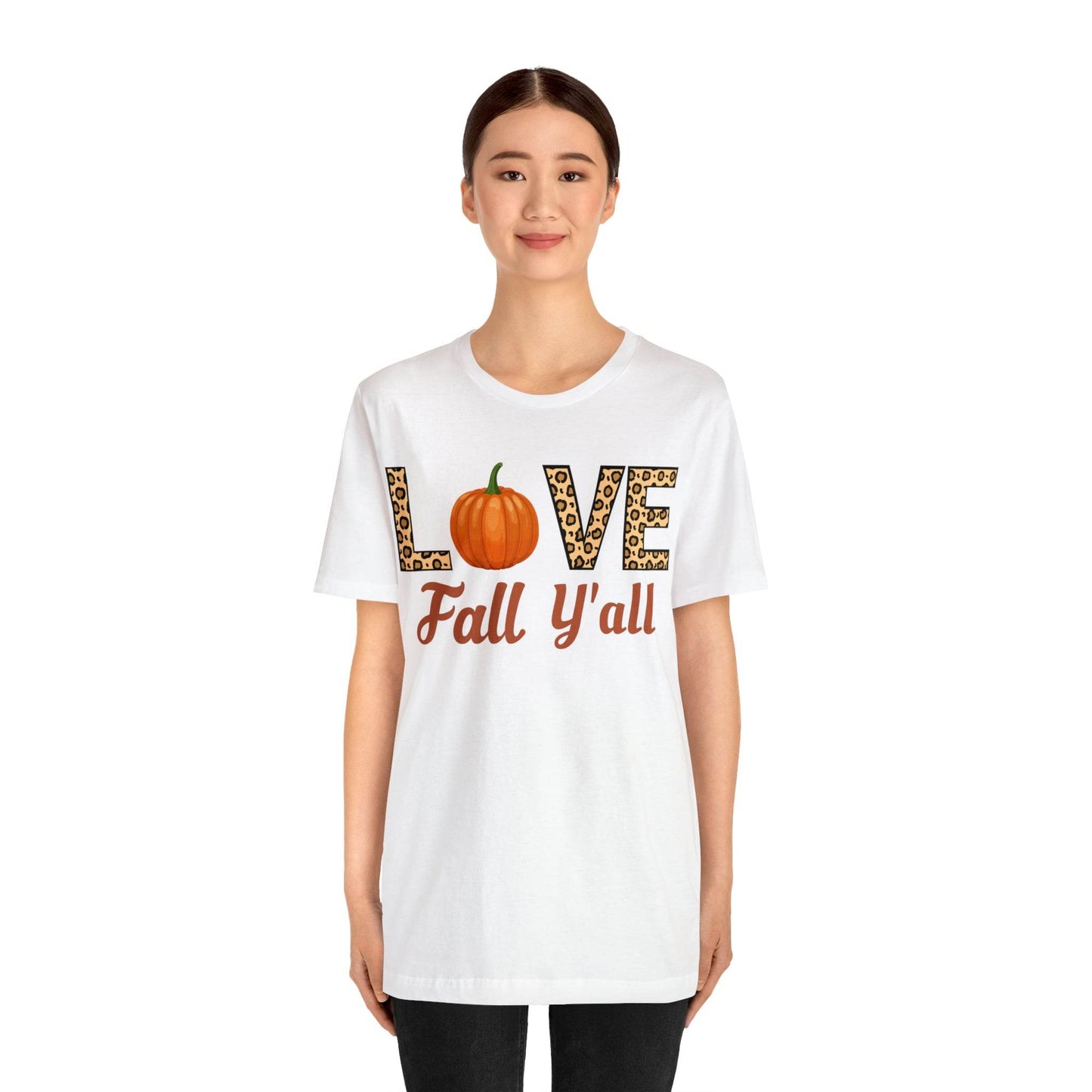 Leopard Print Love Fall Y'all - Giftsmojo