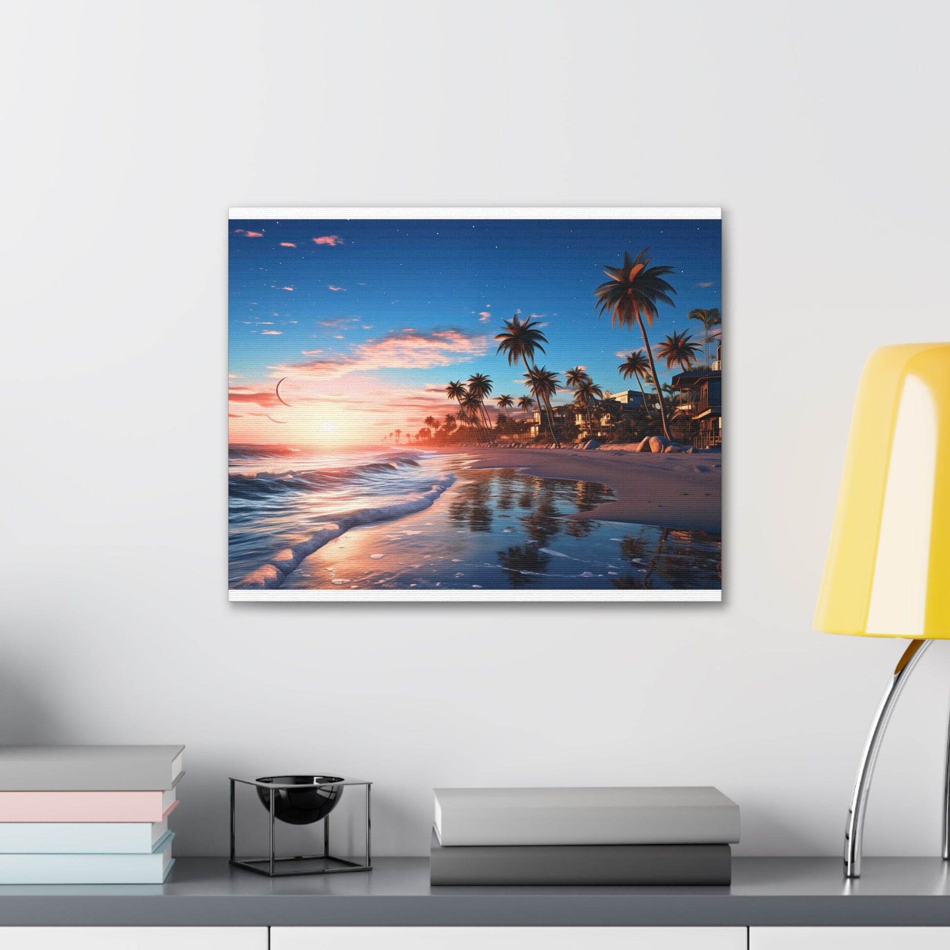 Venice Beach California Canvas Gallery Wraps - Giftsmojo
